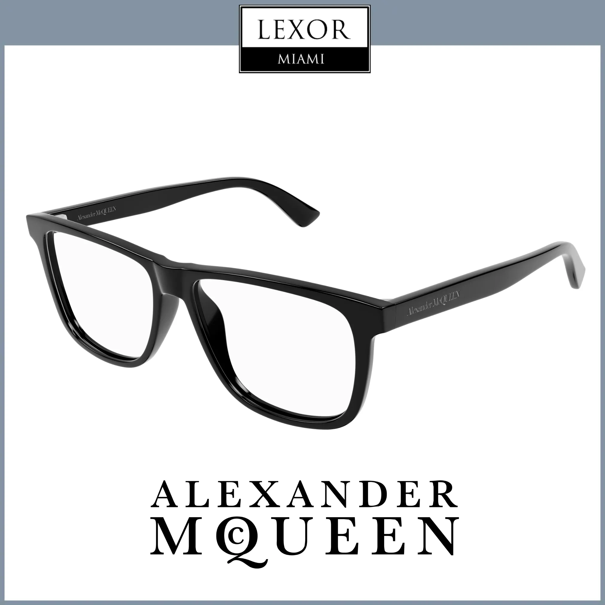 Alexander Mcqueen Optical AM0463O-001 56 Men UPC 889652487731