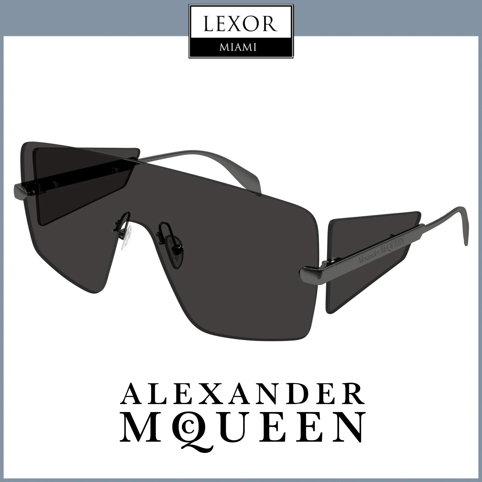 Alexander Mcqueen Sunglasses AM0460S-001 99 Unisex UPC 889652487595