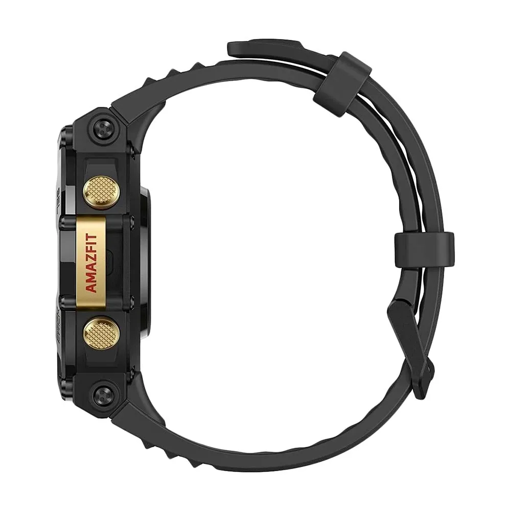 Amazfit T-Rex 2 smartwatch, black/gold