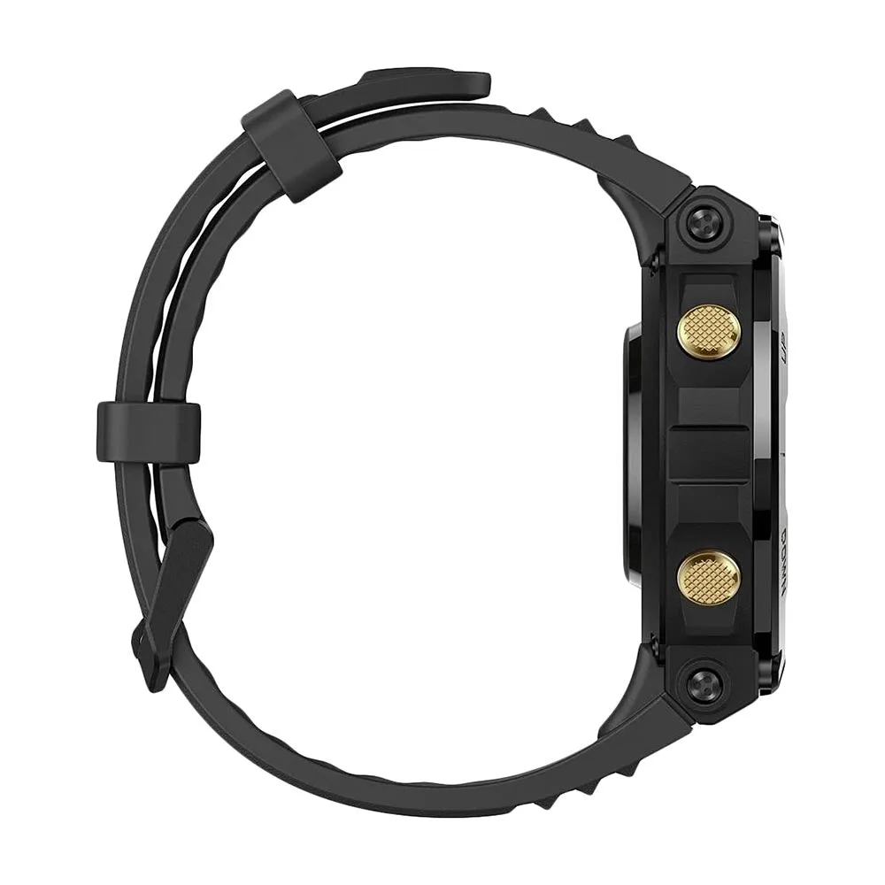 Amazfit T-Rex 2 smartwatch, black/gold