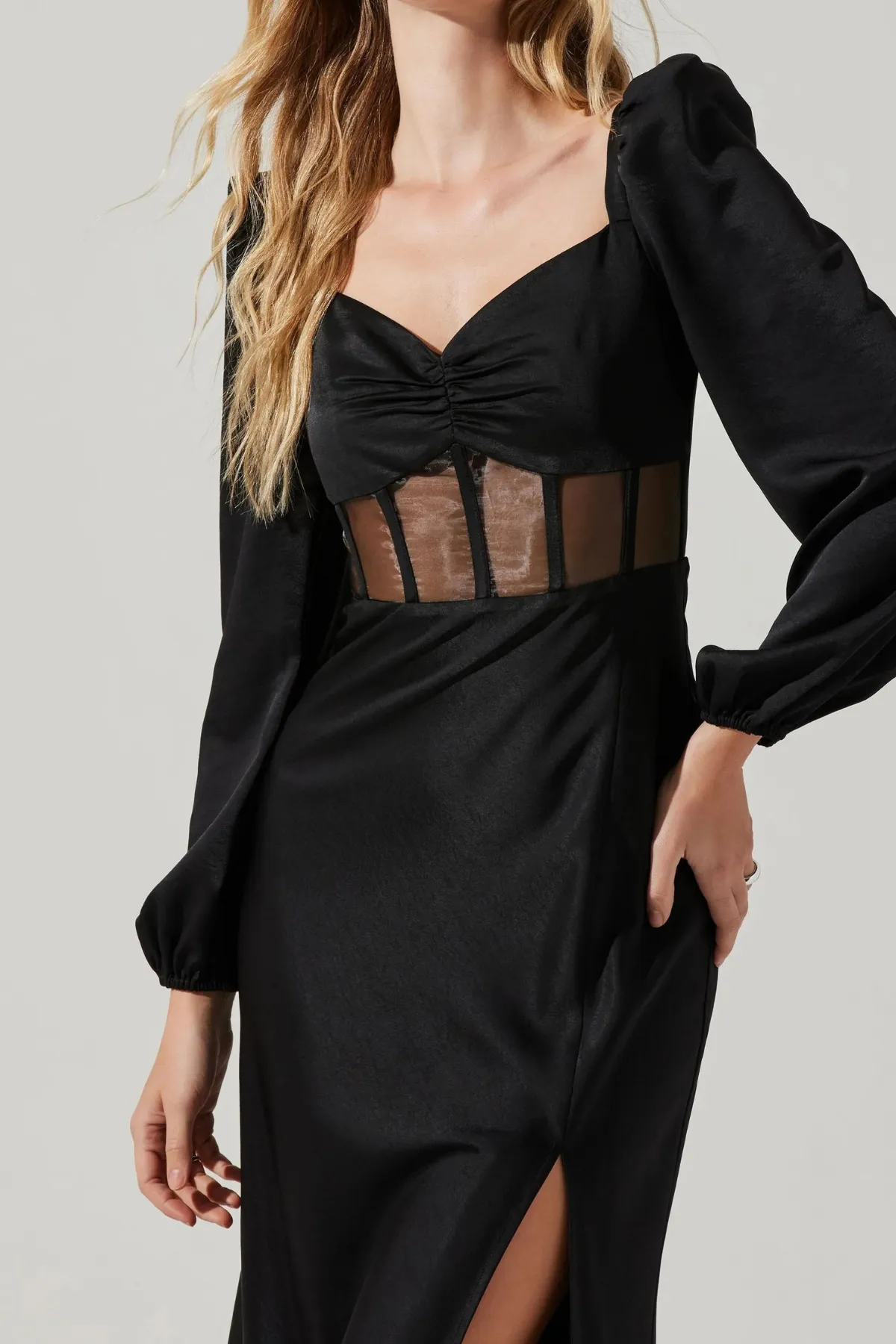 ASTR THE LABEL - GIANNA DRESS BLACK