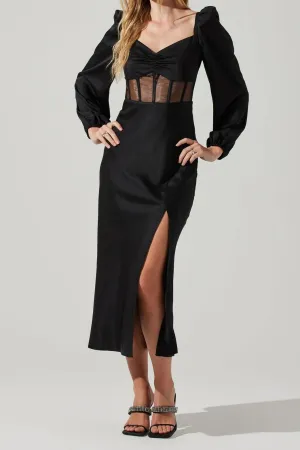 ASTR THE LABEL - GIANNA DRESS BLACK