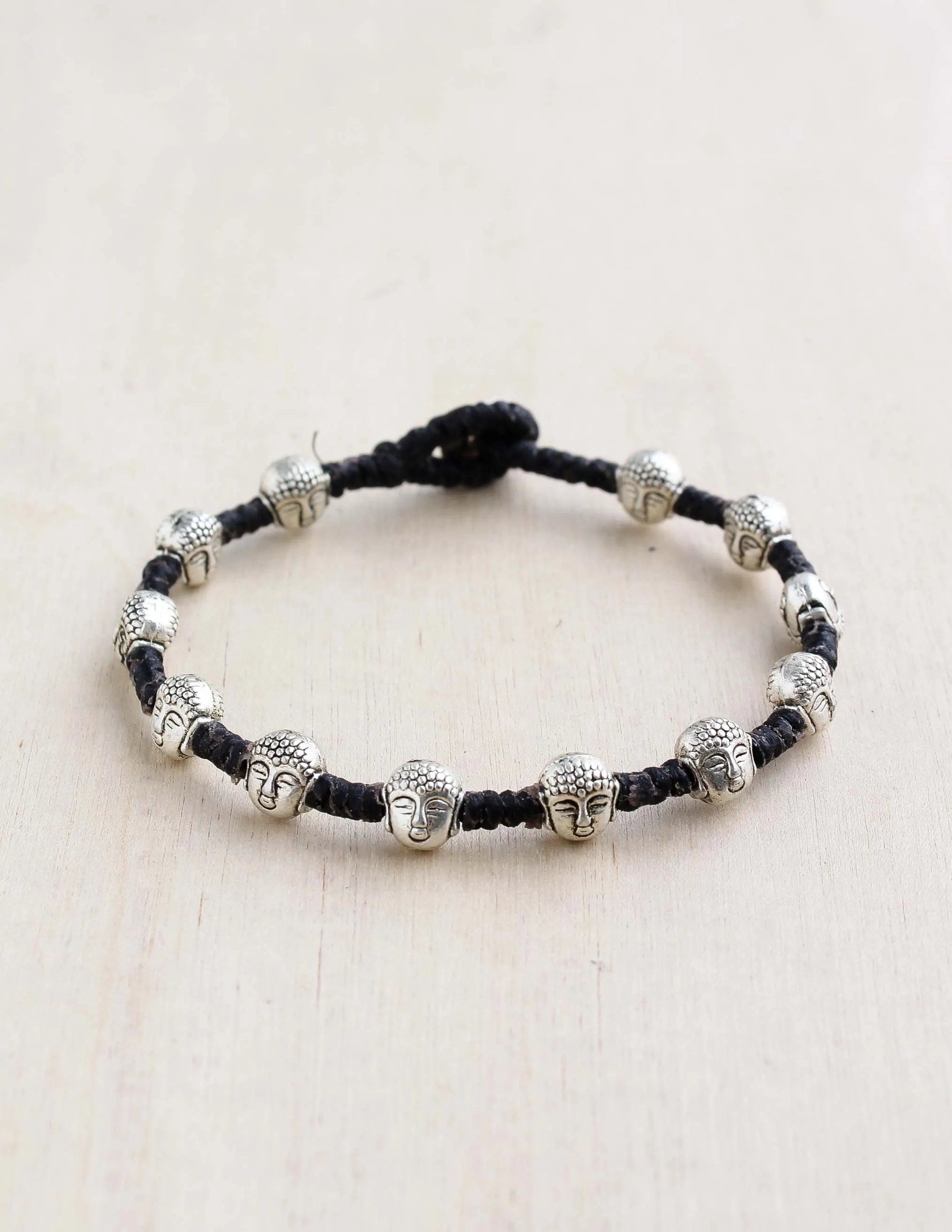 Bali Buddha Alloy Bracelet