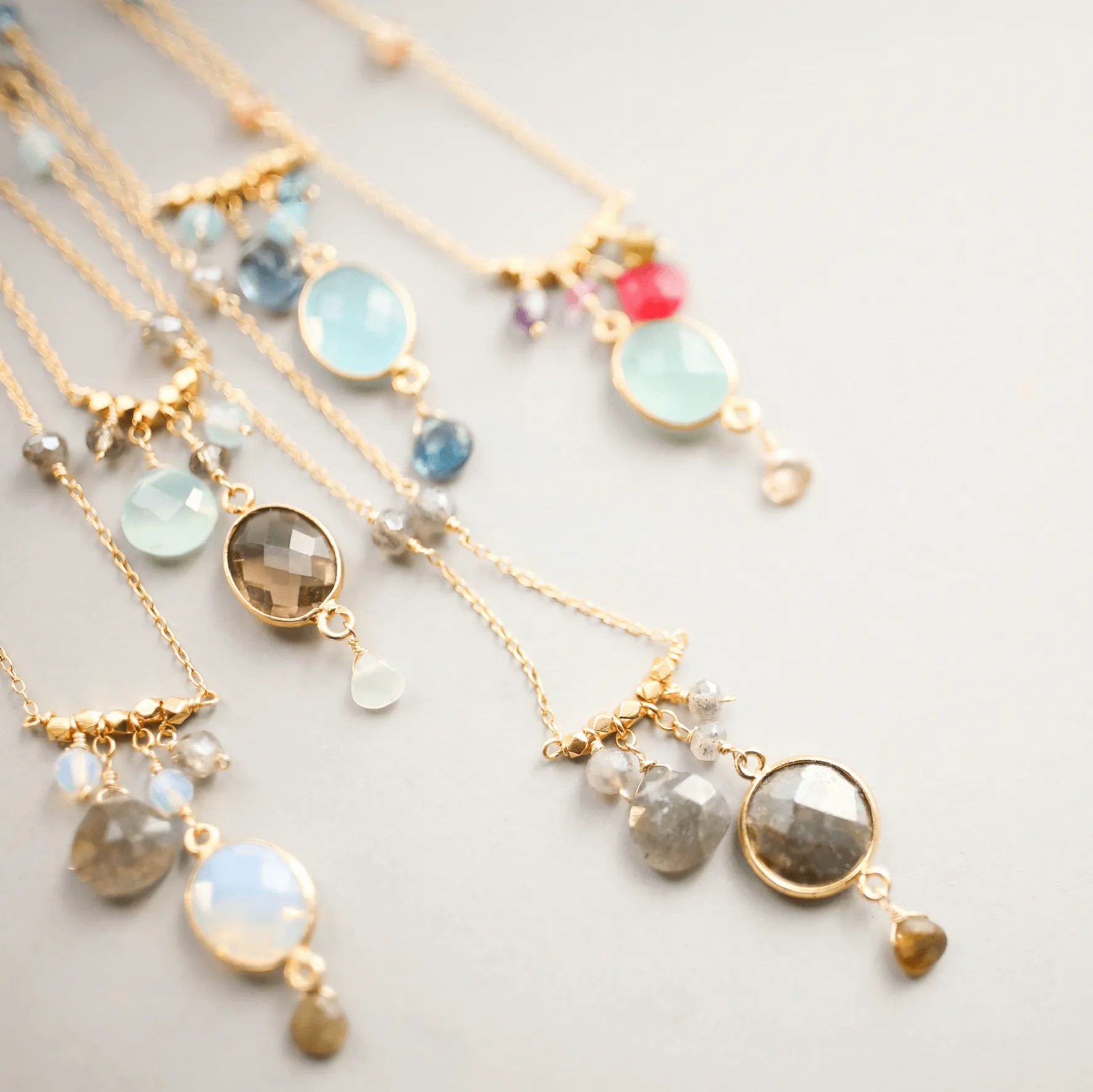 Bezel Necklaces