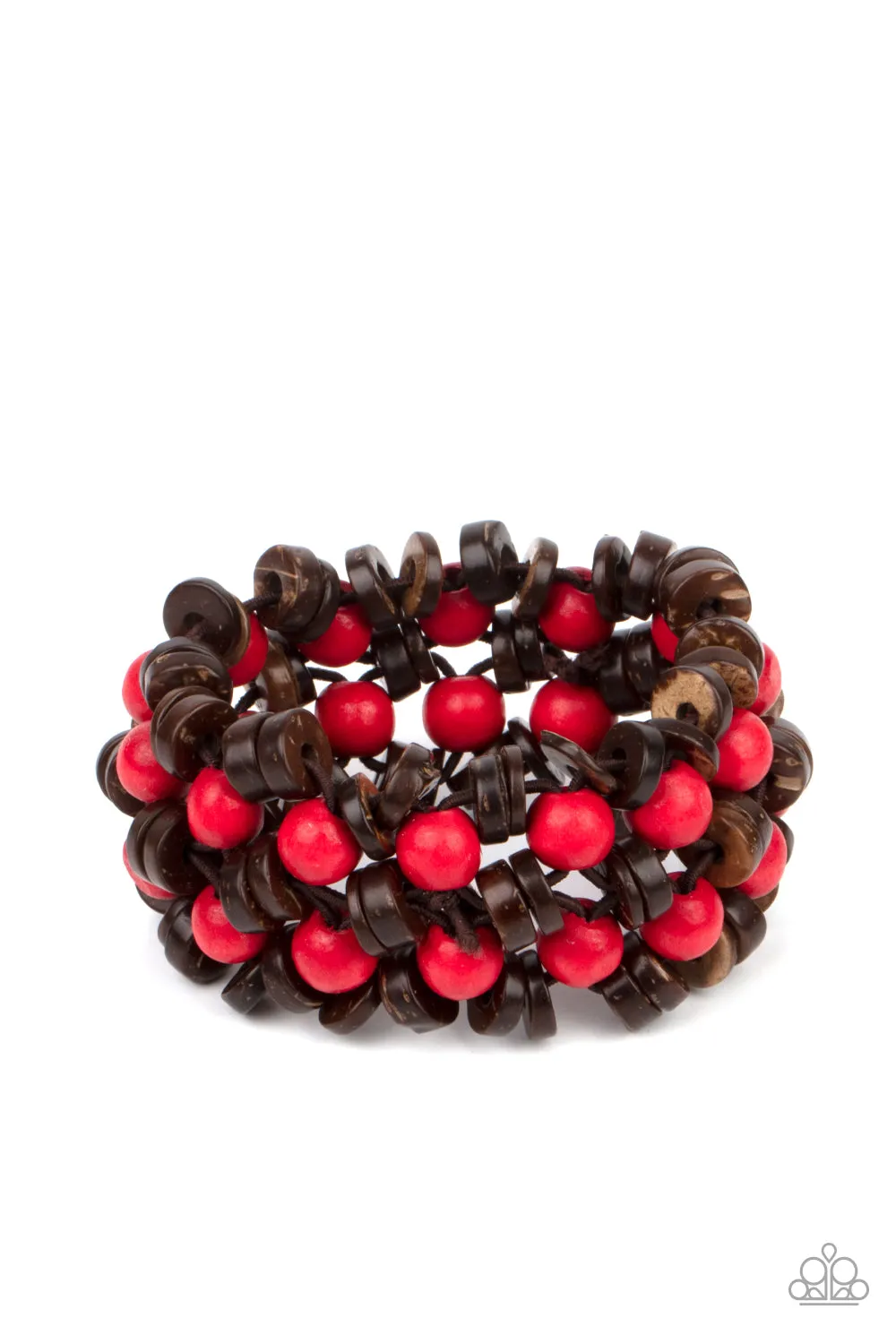 Bracelets Tahiti Tourist - Red B73