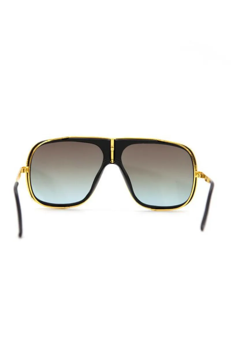 brooklyn retro square sunglasses