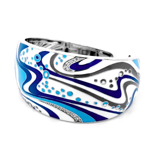 Calypso Blue Bangle