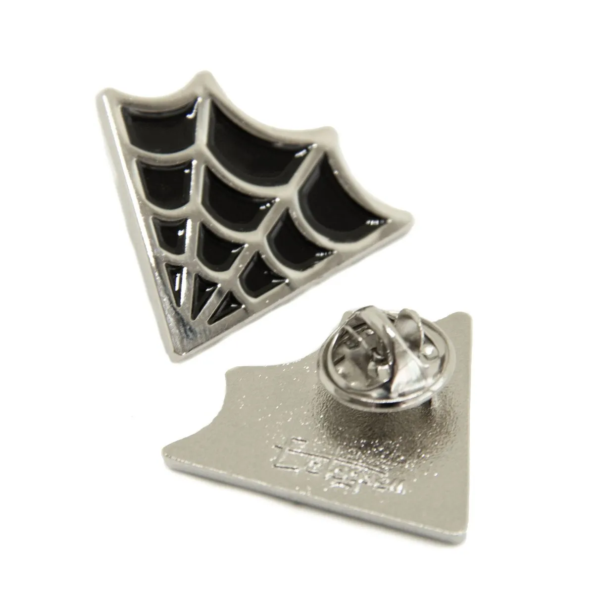 Cobweb Collar Point Enamel Pin Set