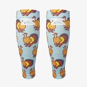 Colorful Turkeys Compression Leg Sleeves