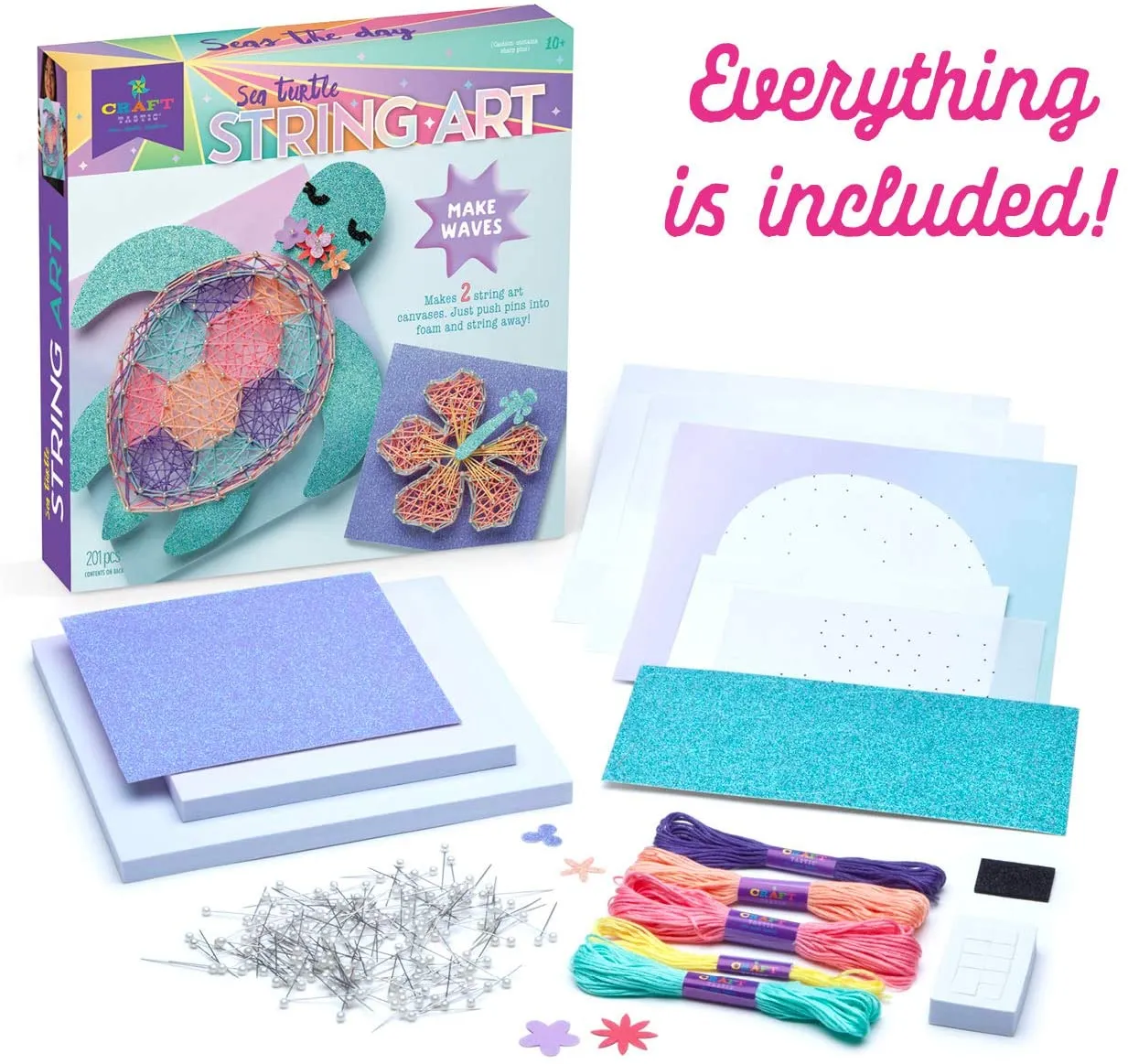 Craft-tastic Sea Turtle String Art Kit