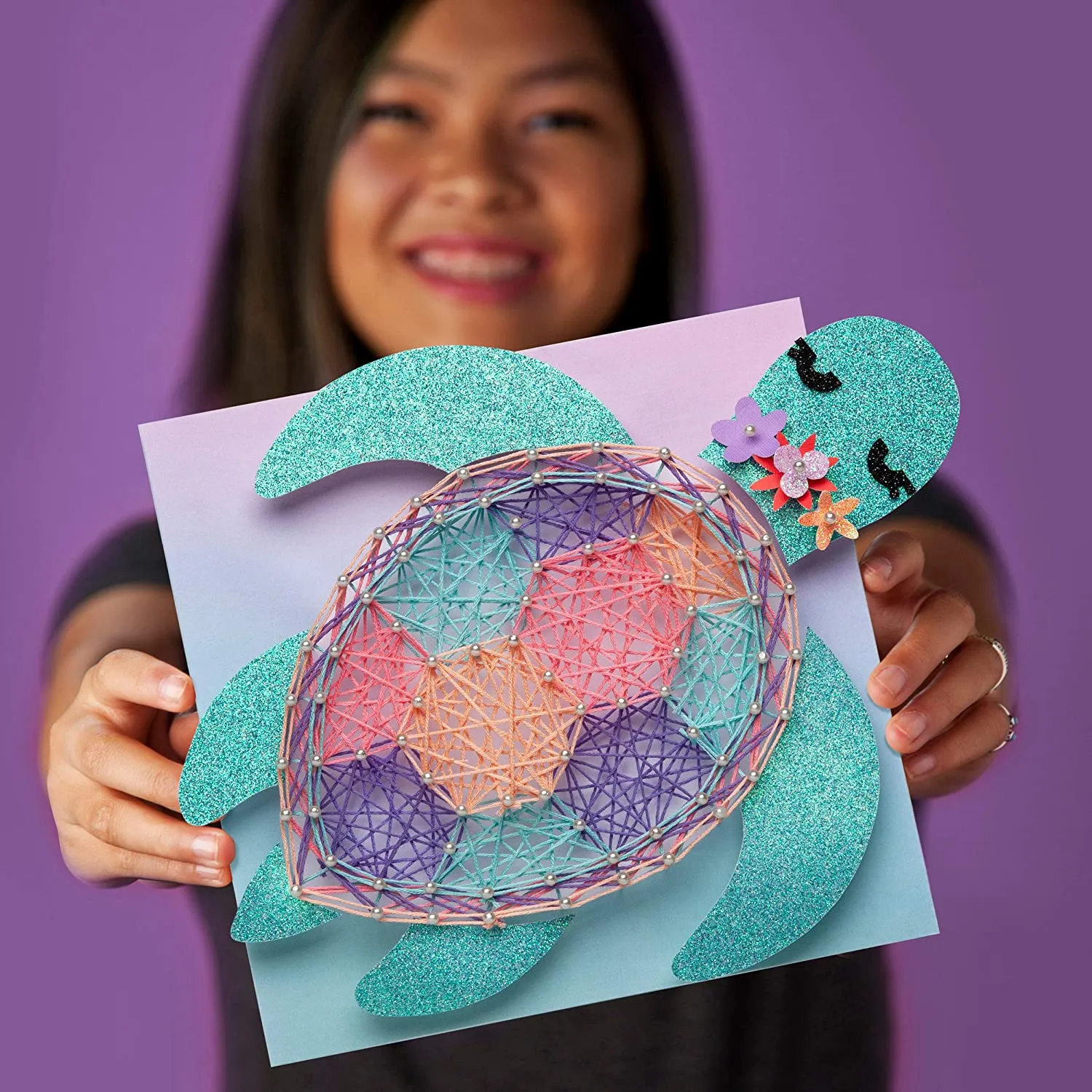 Craft-tastic Sea Turtle String Art Kit