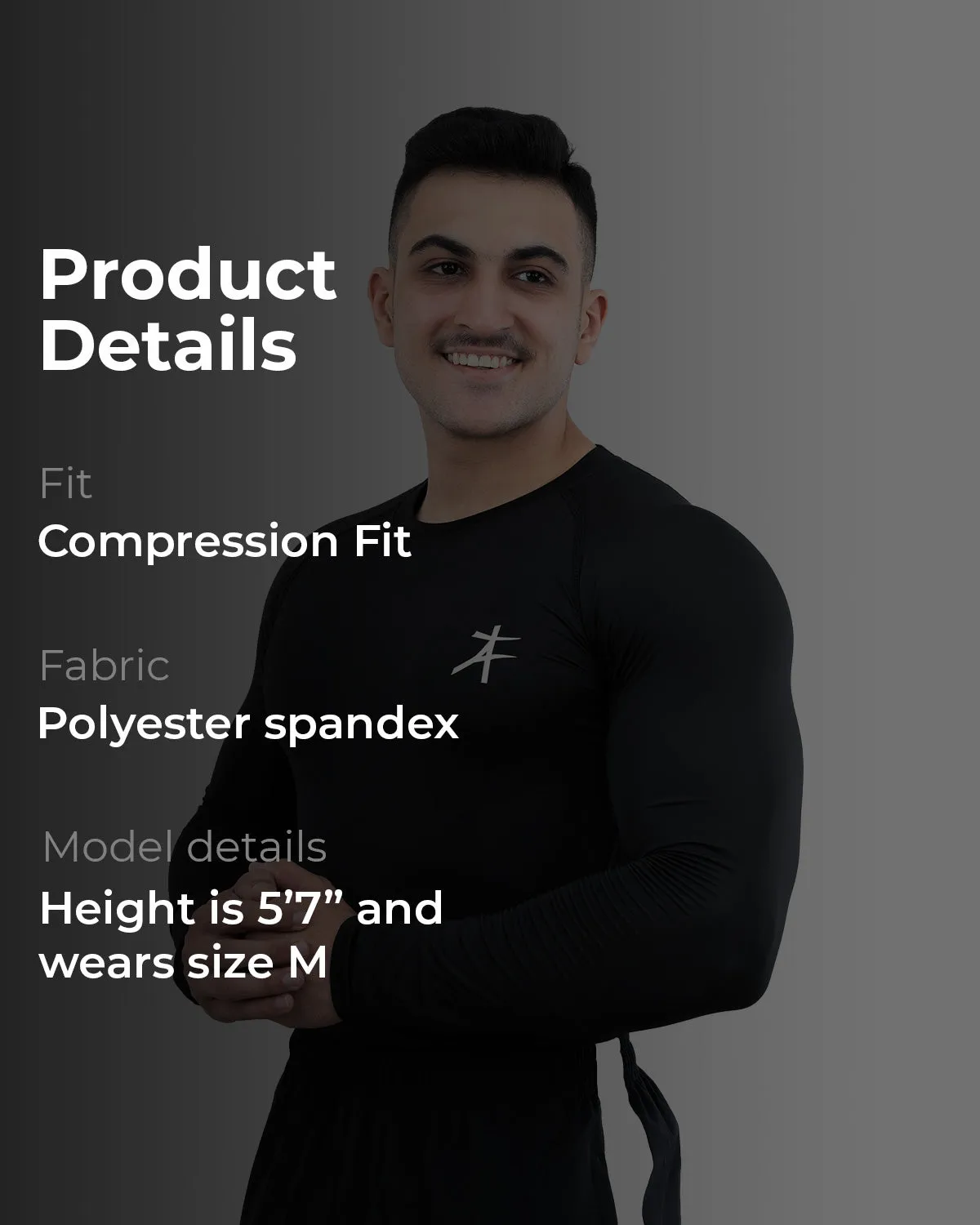 Edge Compression Full sleeves T-shirt