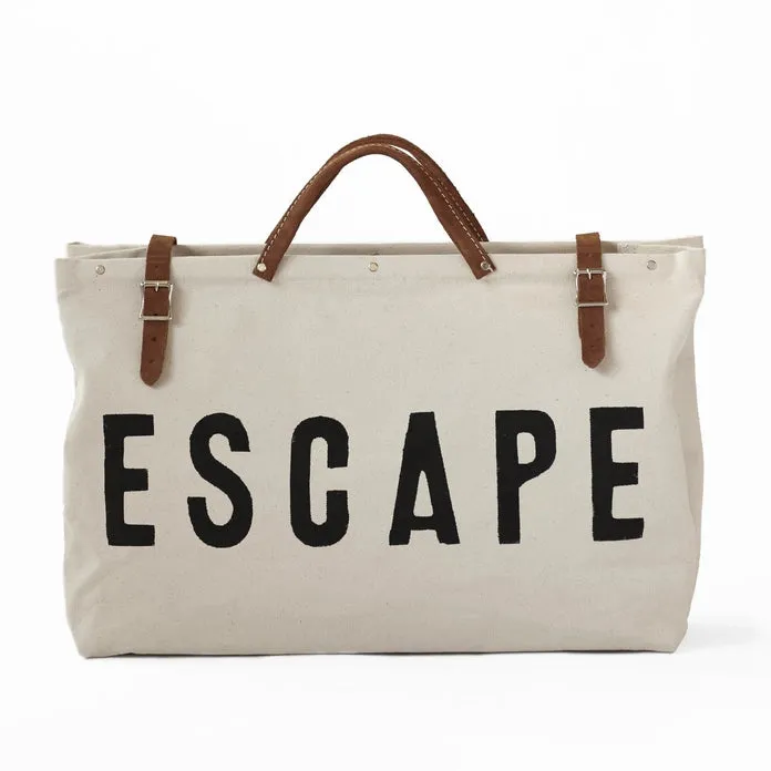 ESCAPE | HOLDALL BAG | NATURAL CANVAS