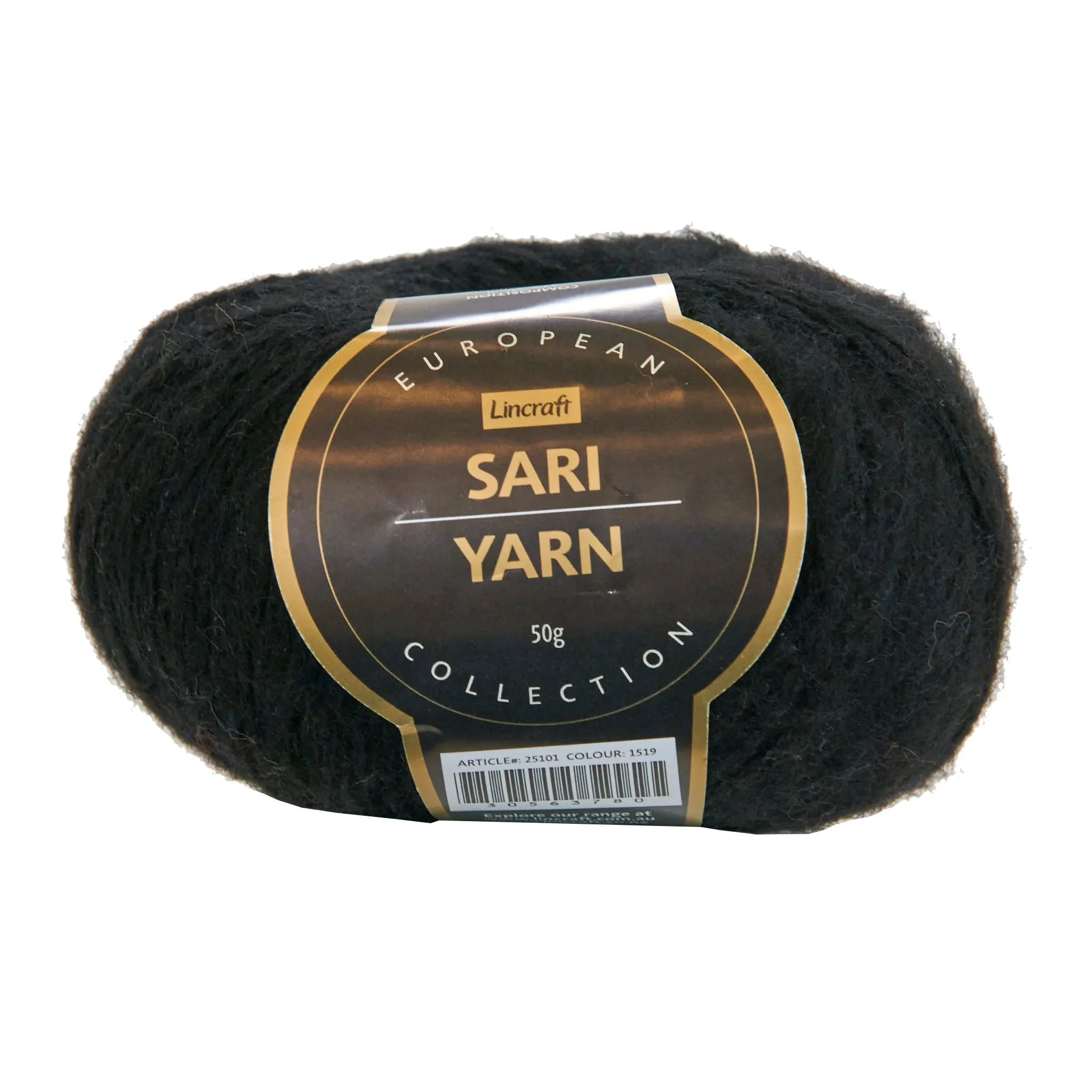 European Collection Sari Crochet & Knitting Yarn, 50g