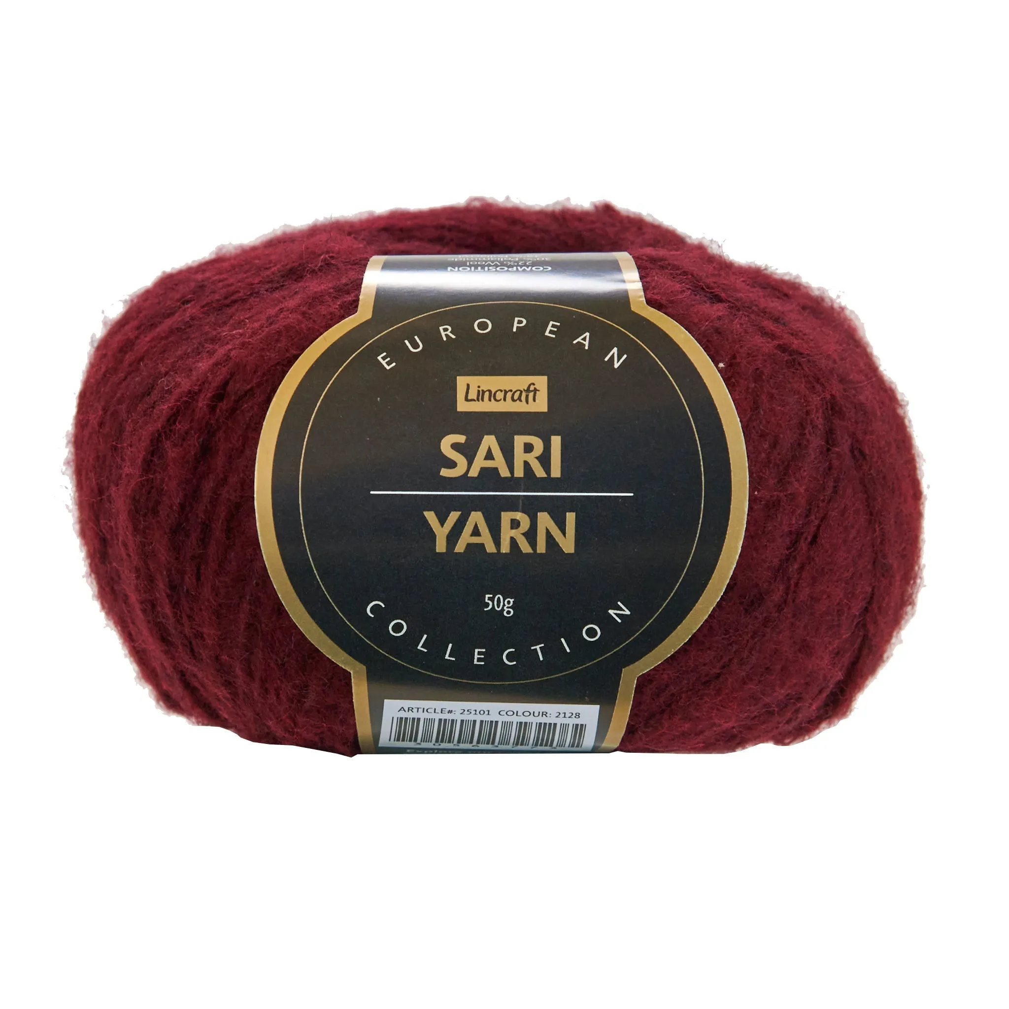 European Collection Sari Crochet & Knitting Yarn, 50g