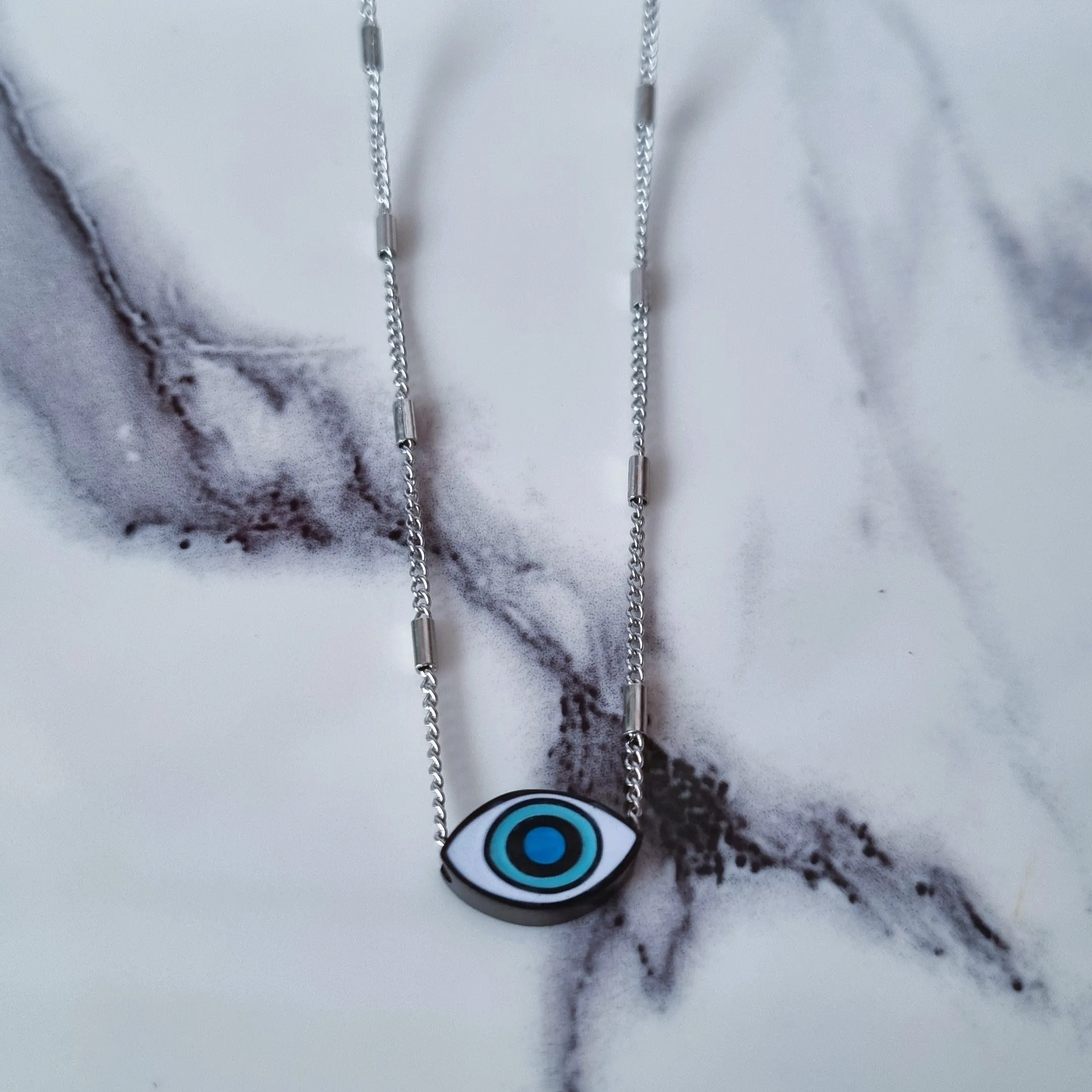 Evil eye necklace