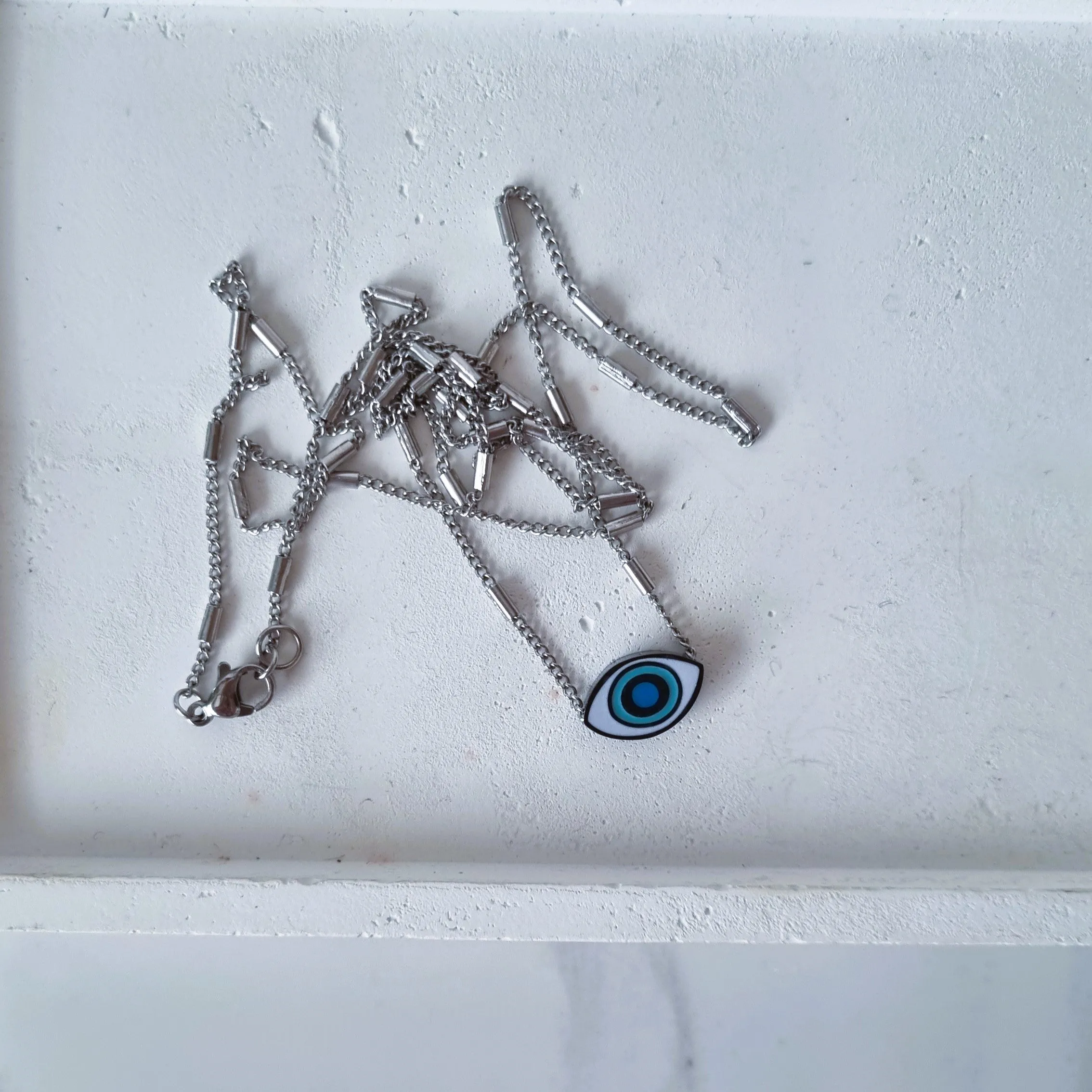 Evil eye necklace