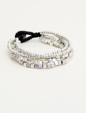 Five Strand Multi Alloy Bracelet