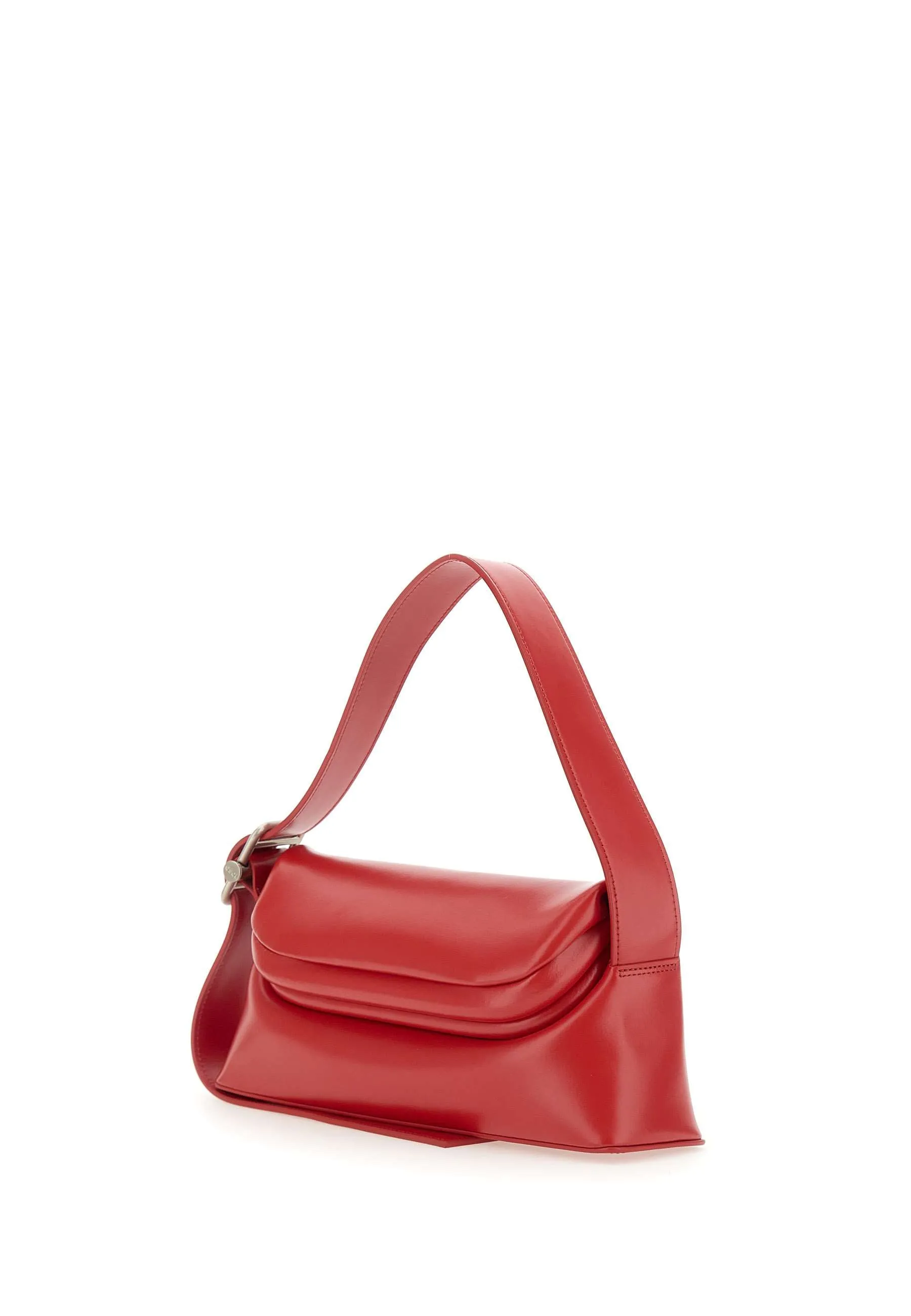 Folder Brot Red Leather Shoulder Bag