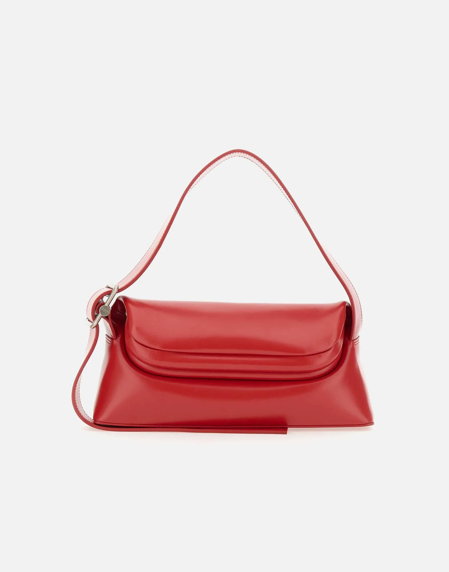 Folder Brot Red Leather Shoulder Bag