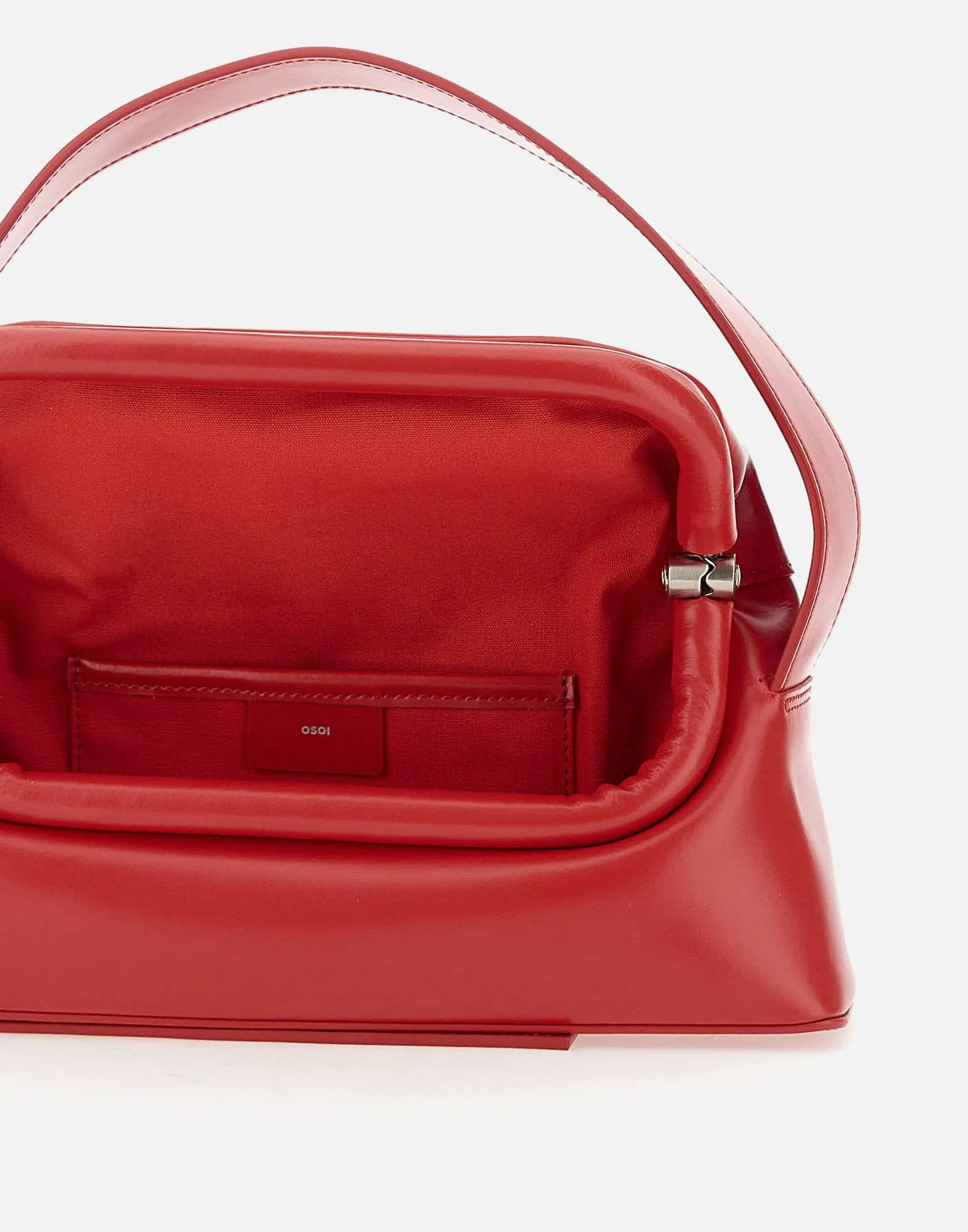 Folder Brot Red Leather Shoulder Bag