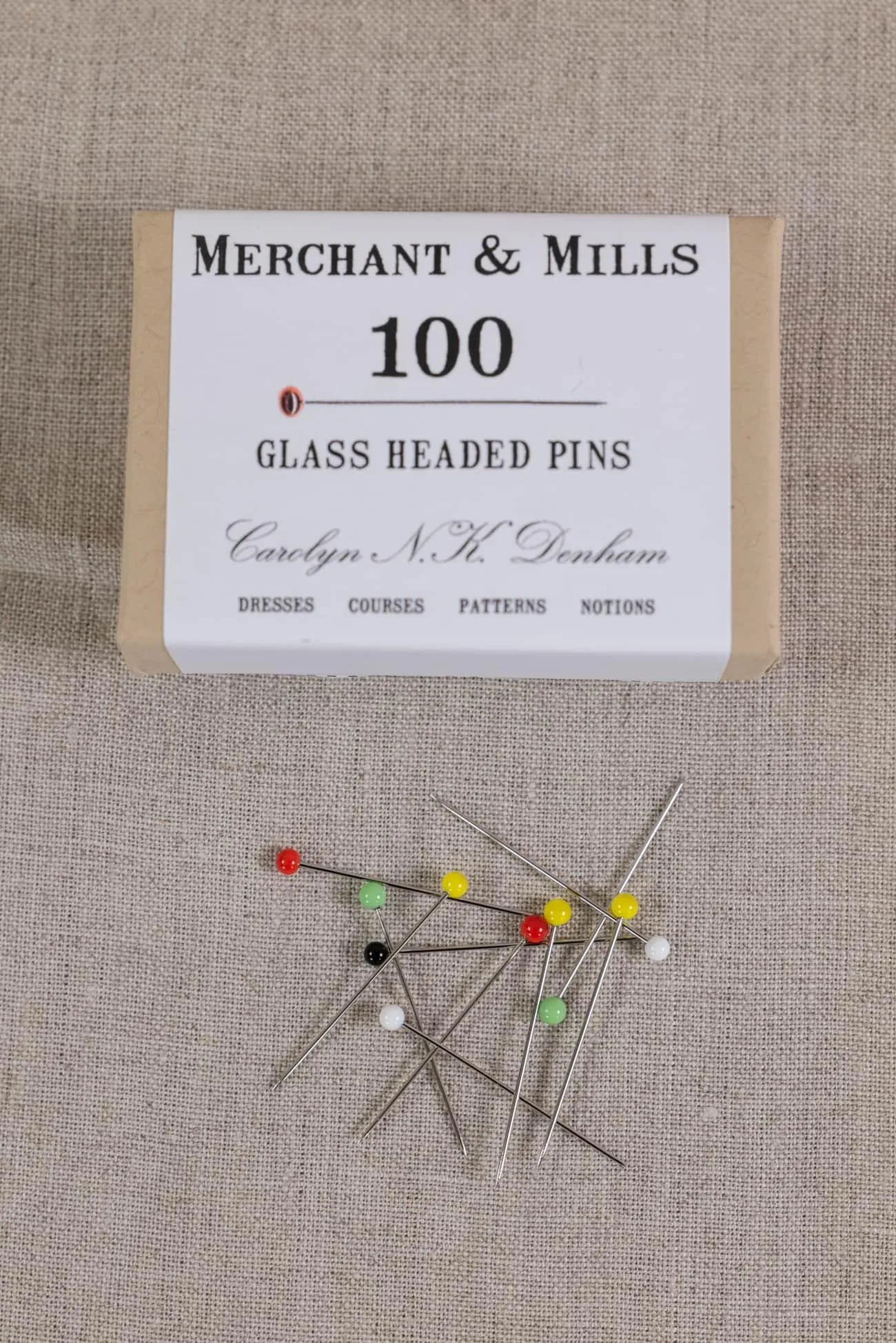 Glass Head Pins