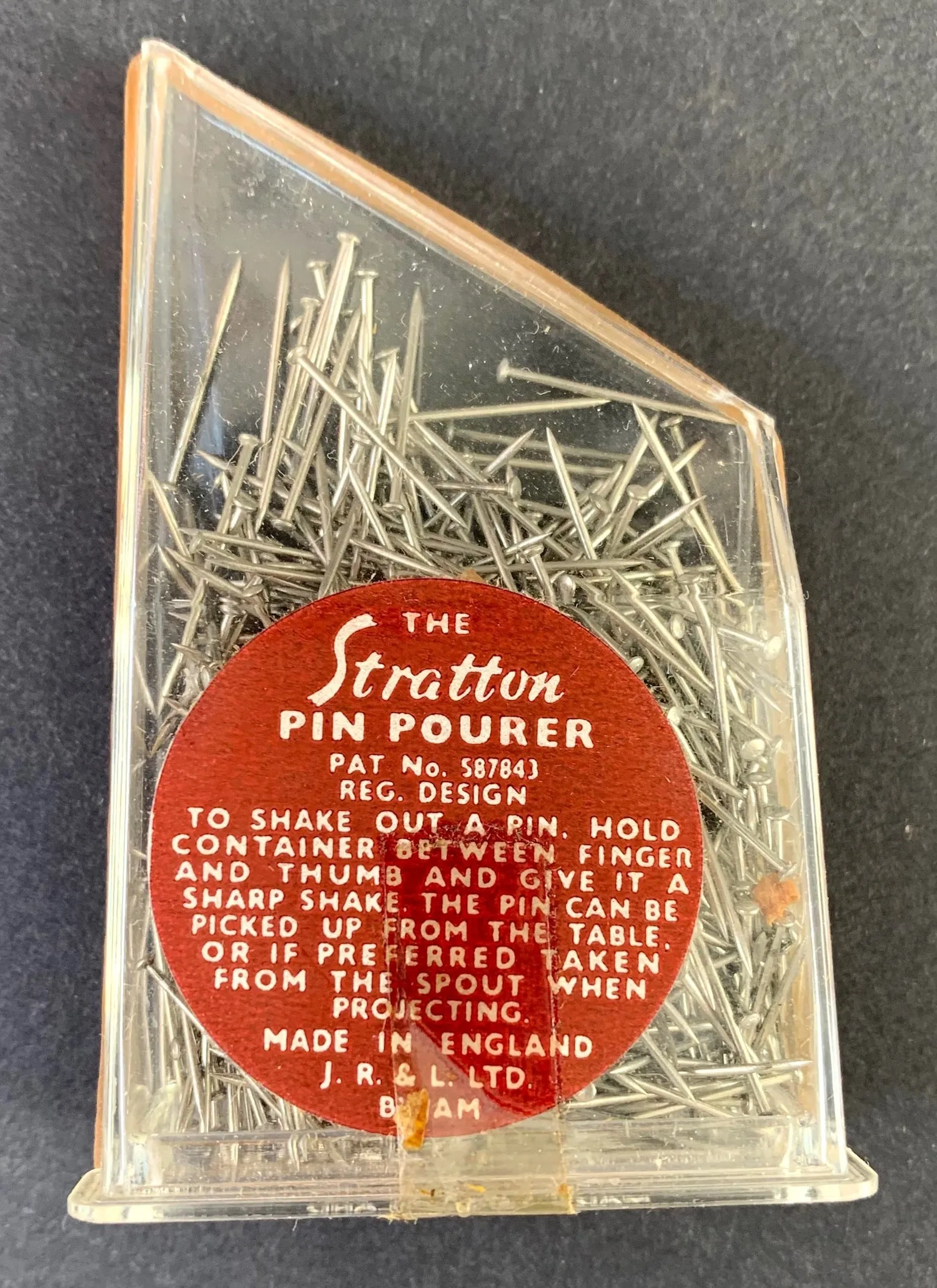 Innovative Vintage Stratton Pin Pourer with 15mm Pins