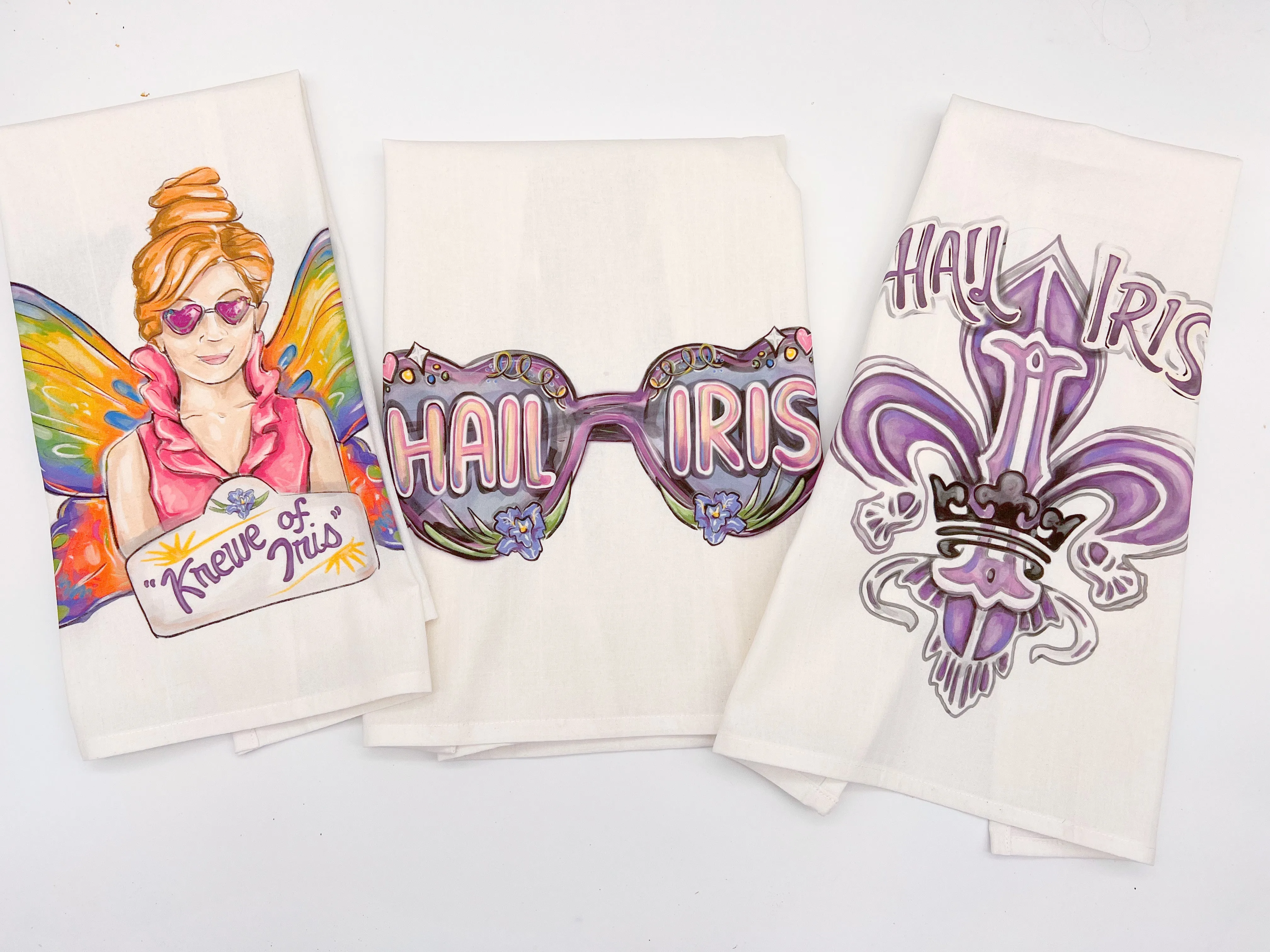 Iris Sunglasses Towel