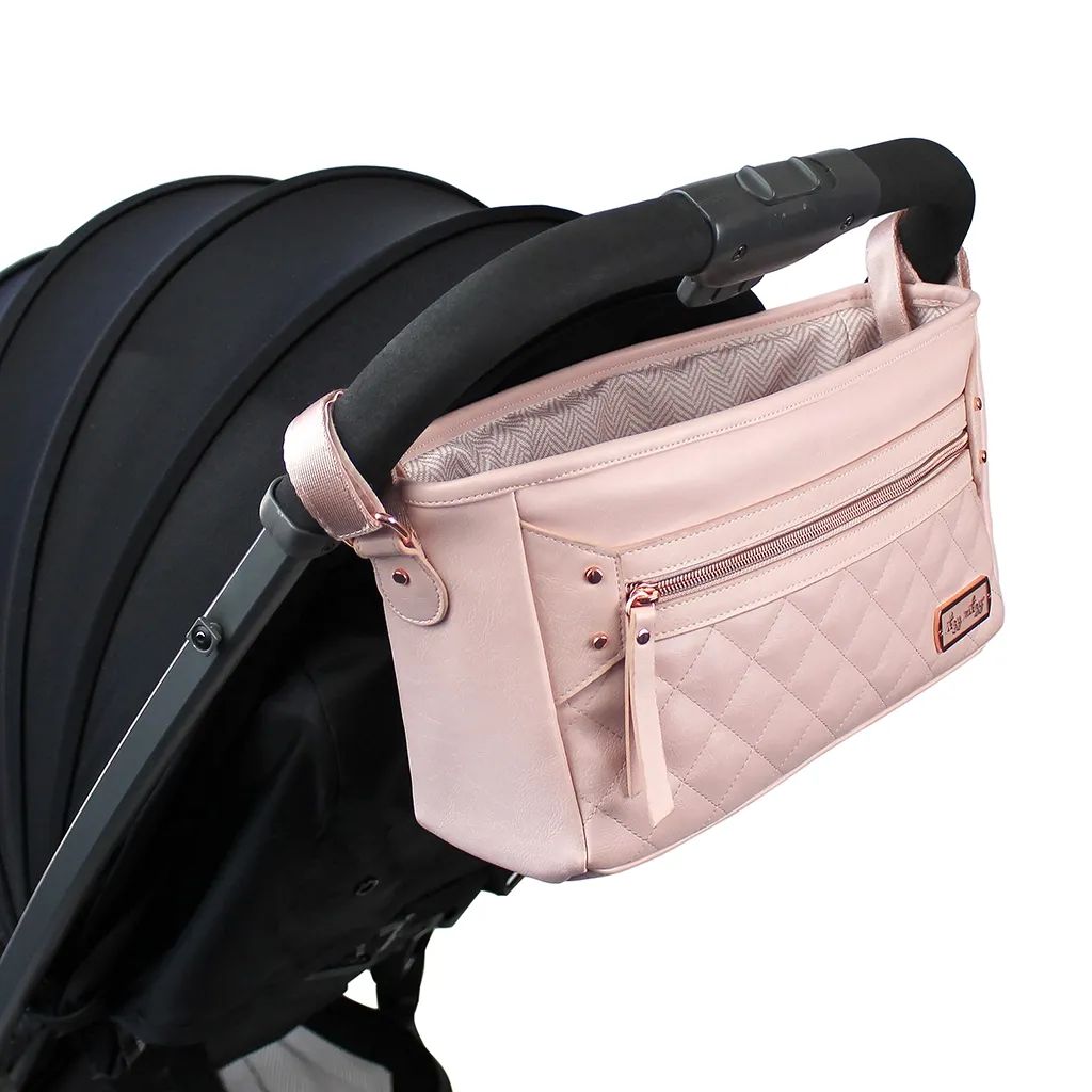 Itzy Ritzy | Stroller Caddy ~ Blush