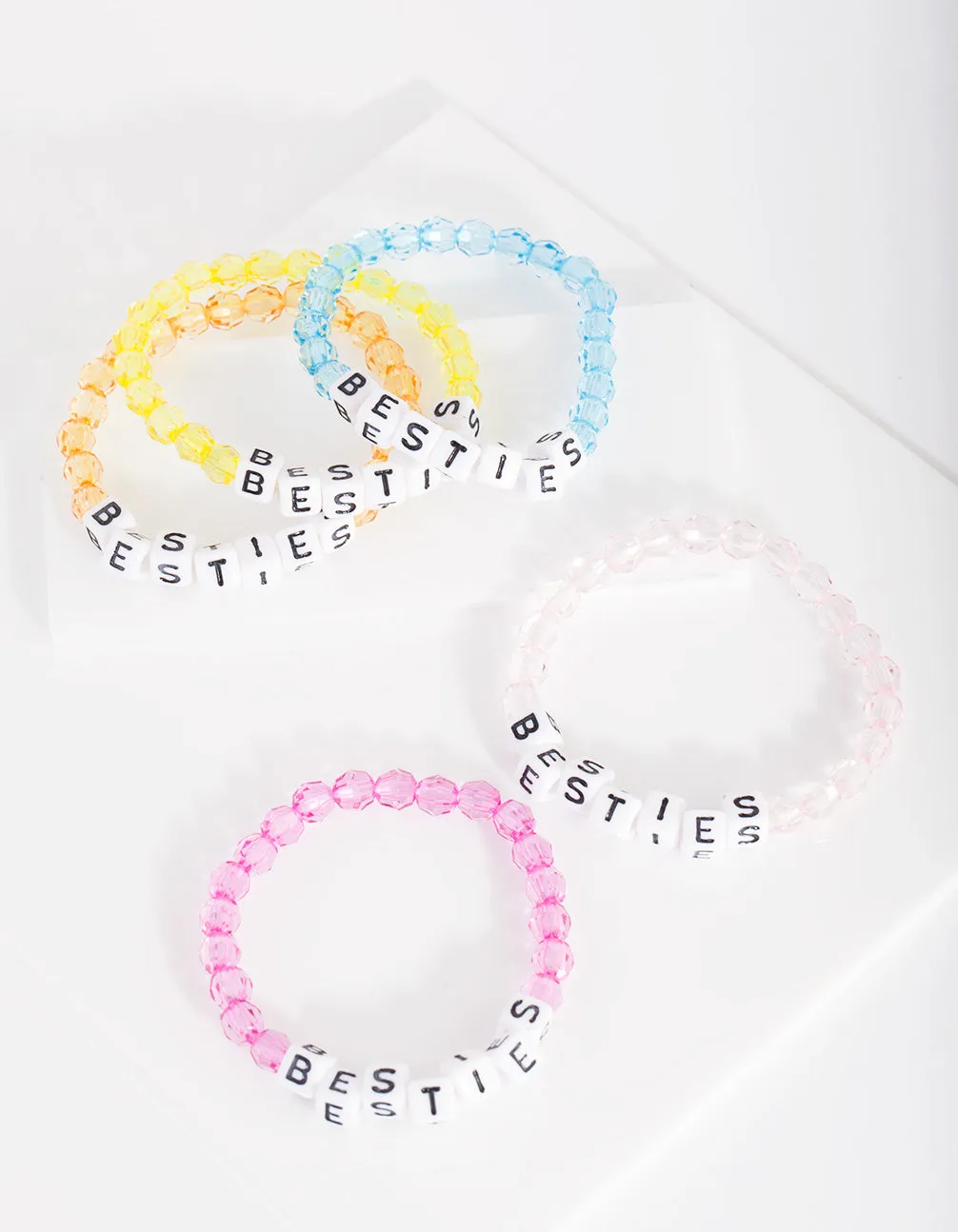 Kids Beaded Tropical BFF Bracelet 5 Pack