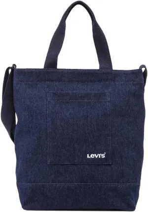 Levi Icon Tote In Royal Blue Denim Bag For Women