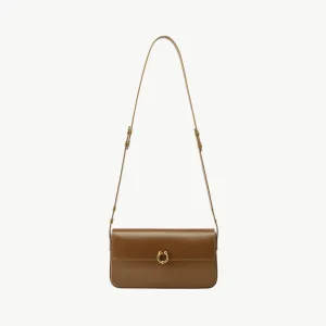 Madeline Camel Shoulder Bag