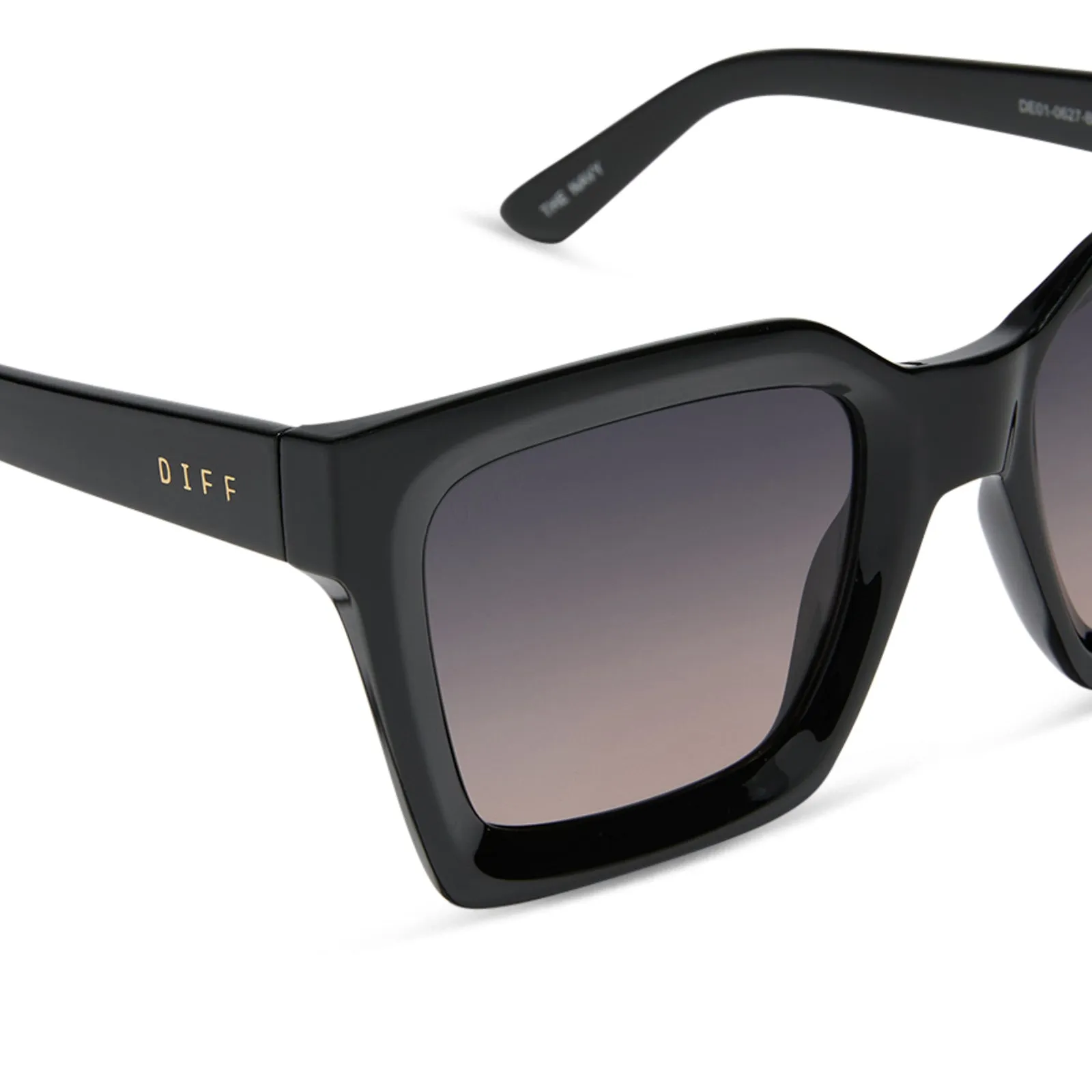 MADI NELSON - THE NAVY   BLACK   TWILIGHT GRADIENT   POLARIZED SUNGLASSES