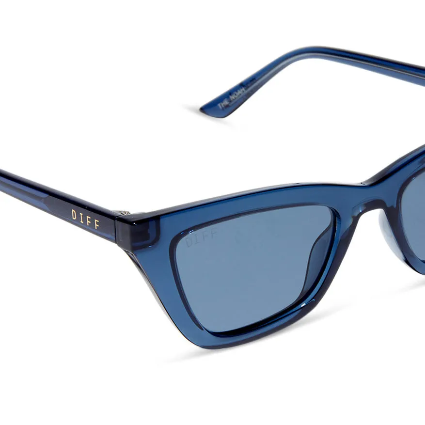 MADI NELSON - THE NOAH   TRANSPARENT NAVY BLUE   NAVY BLUE   POLARIZED SUNGLASSES