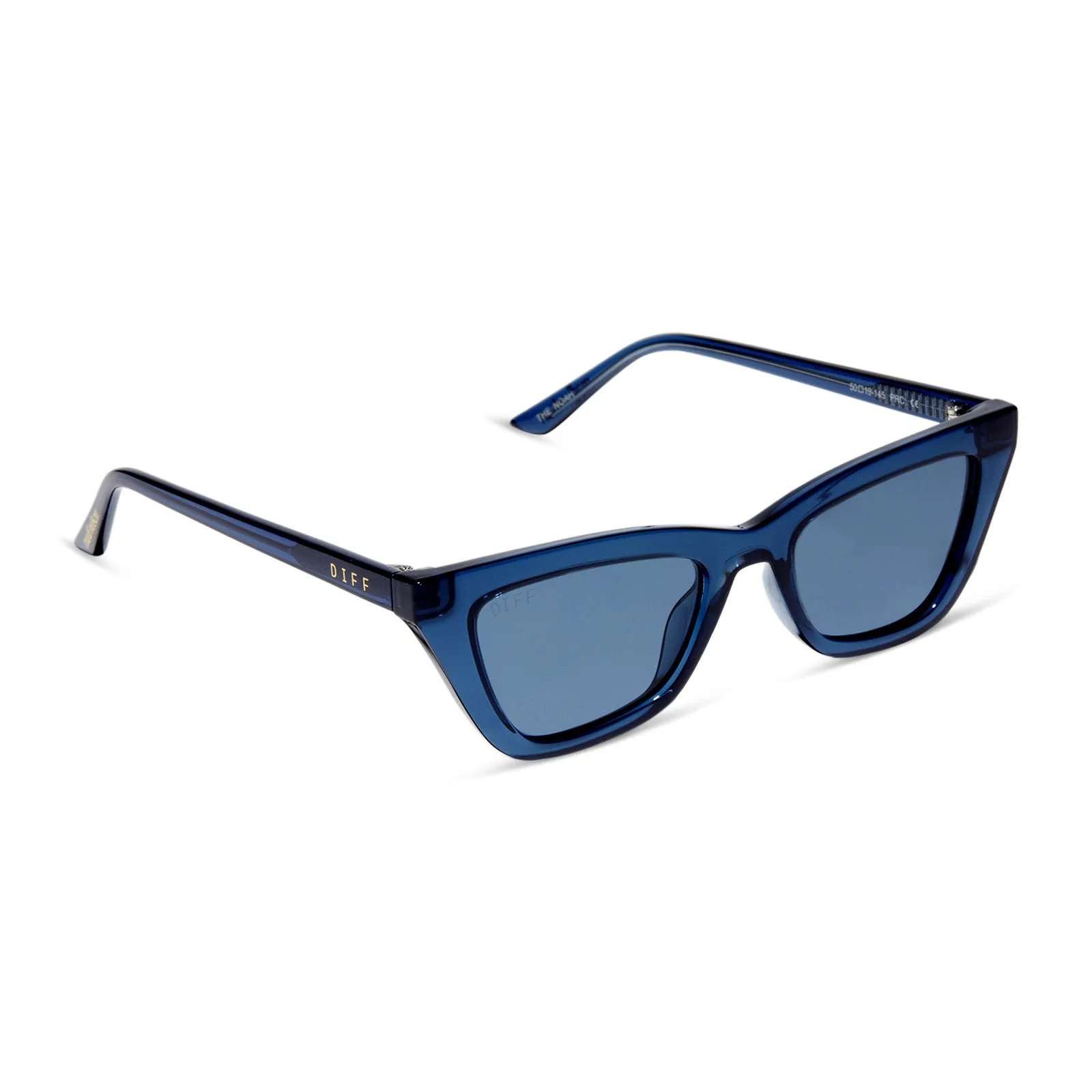 MADI NELSON - THE NOAH   TRANSPARENT NAVY BLUE   NAVY BLUE   POLARIZED SUNGLASSES