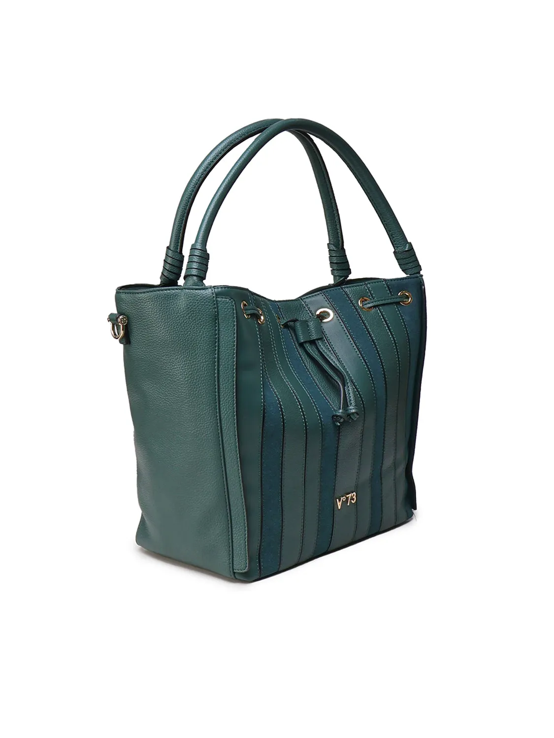 Martha Green Magnetic Closure Bag