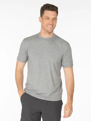 Men’s Recess MicroAir Tee (065 - Heather Gray/Wellness Green)