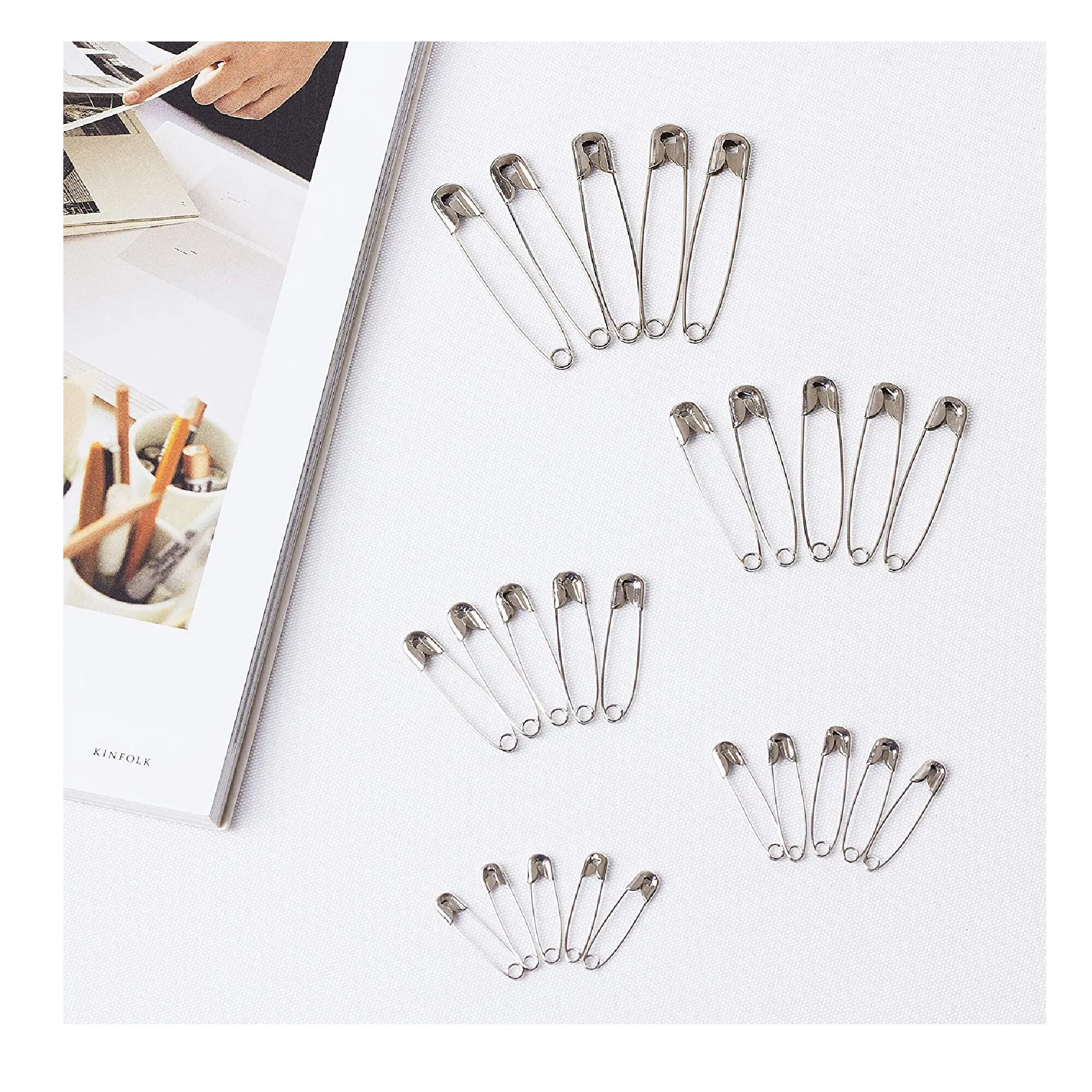 Mr. Pen- Safety Pins | Assorted Safety Pins | Pack of 300 | Assorted Safety Pins