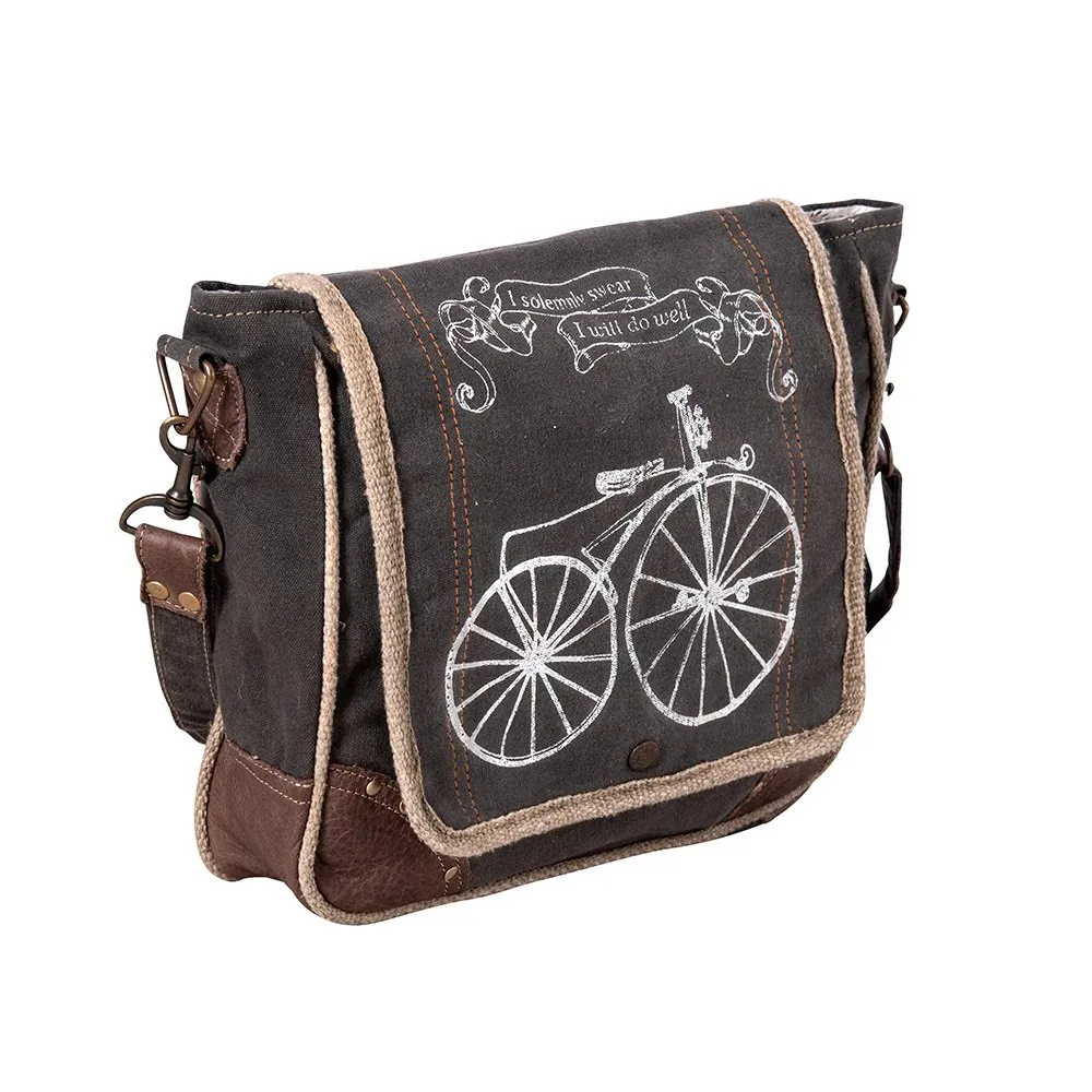 Myra Do Well Bicycle Canvas Concealed-Carry Bag