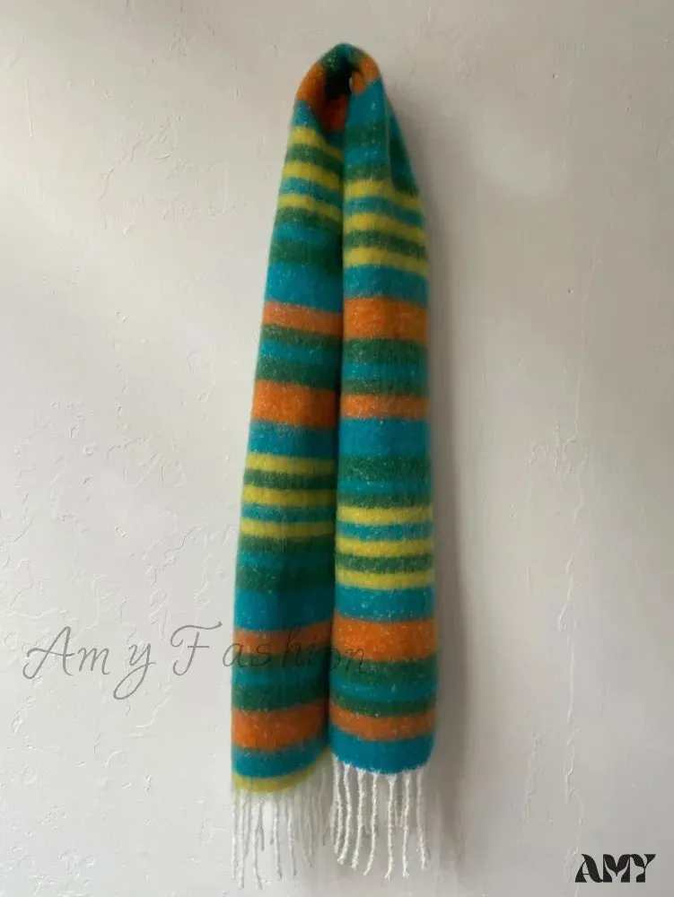 New Winter Cashmere Long Muffler Scarf - Thick and Warm