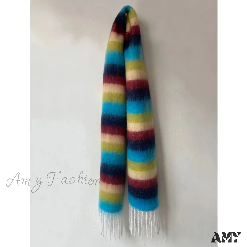 New Winter Cashmere Long Muffler Scarf - Thick and Warm