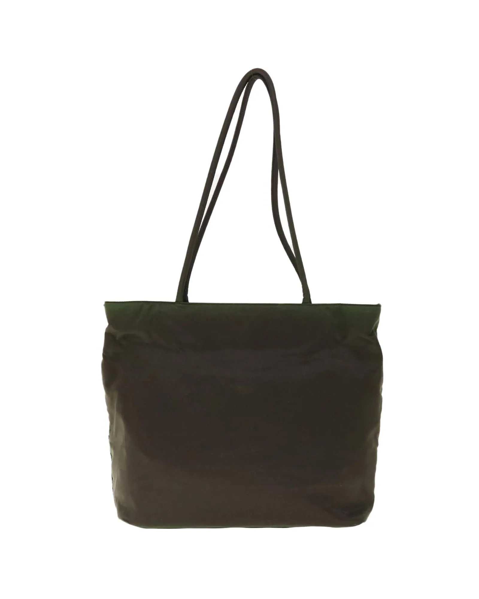 Nylon Tote Bag in Khaki by Italian Designer