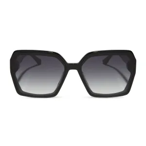 PRESLEY - BLACK   GREY GRADIENT SUNGLASSES