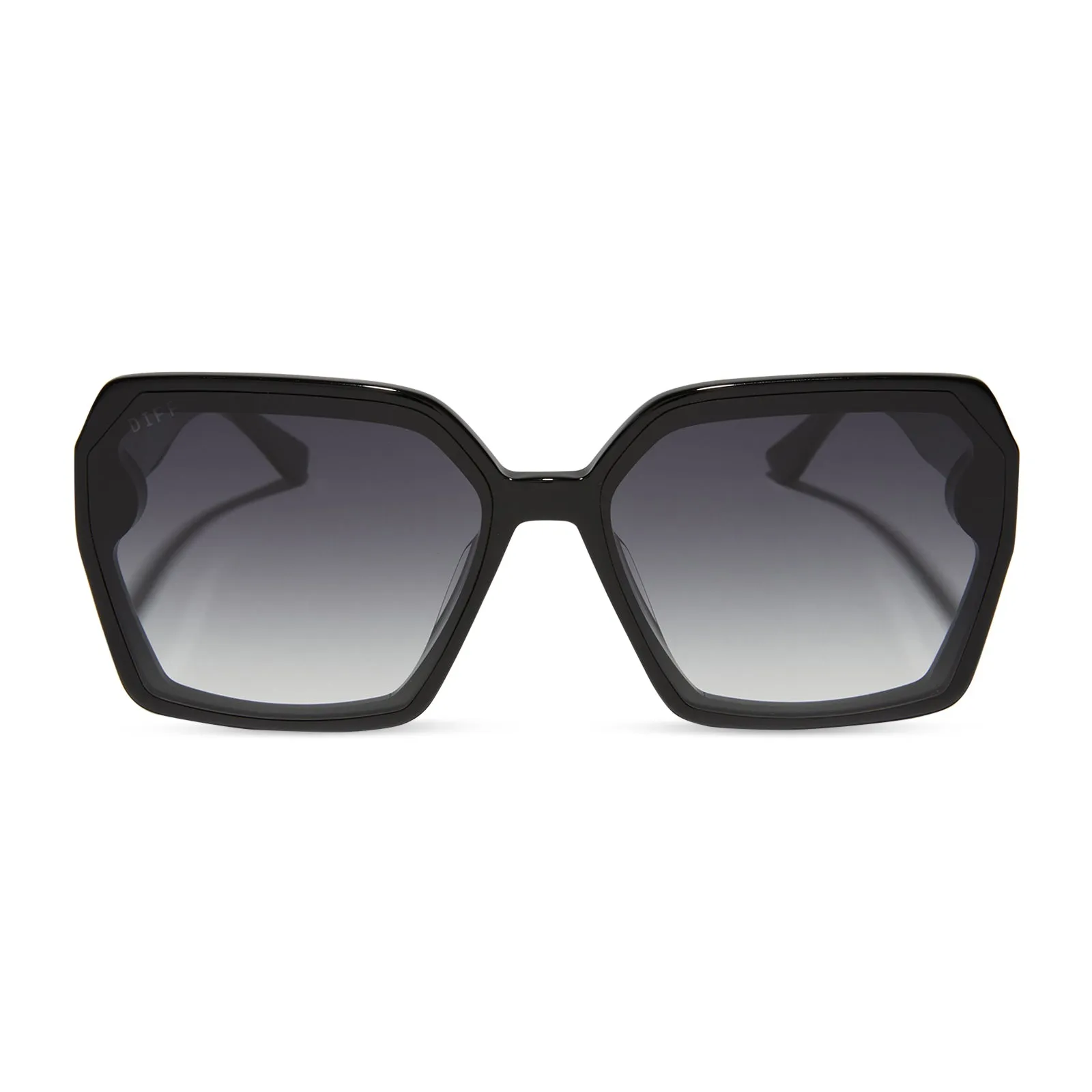 PRESLEY - BLACK   GREY GRADIENT SUNGLASSES