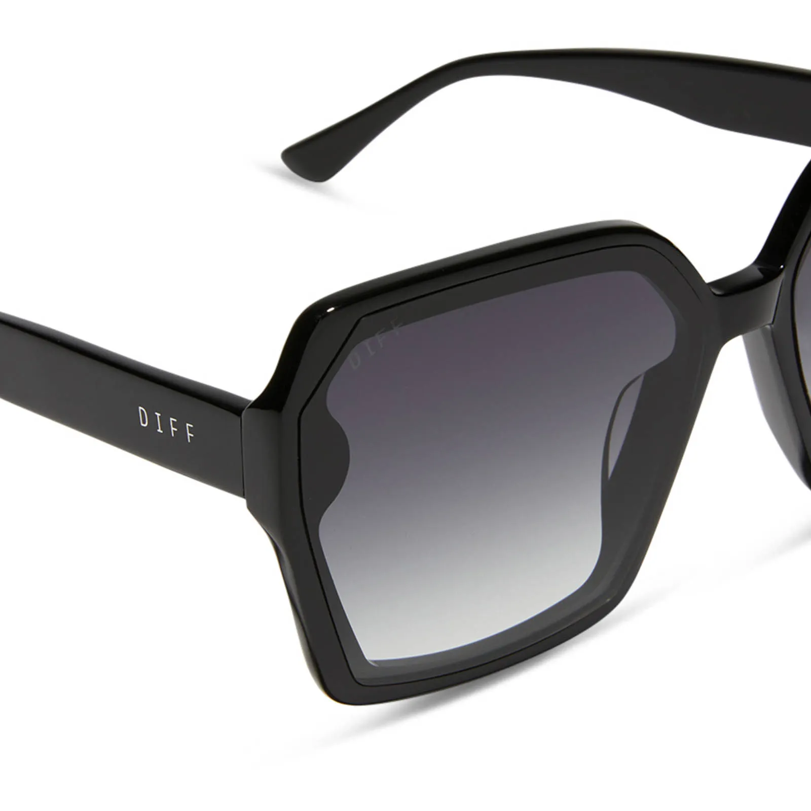 PRESLEY - BLACK   GREY GRADIENT SUNGLASSES