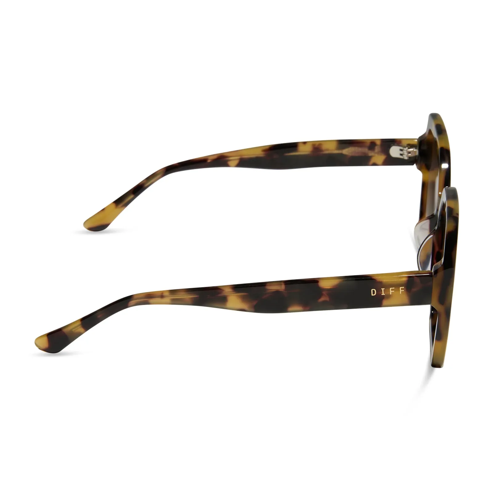 PRESLEY - BROWN KOMBU   BROWN GRADIENT SUNGLASSES