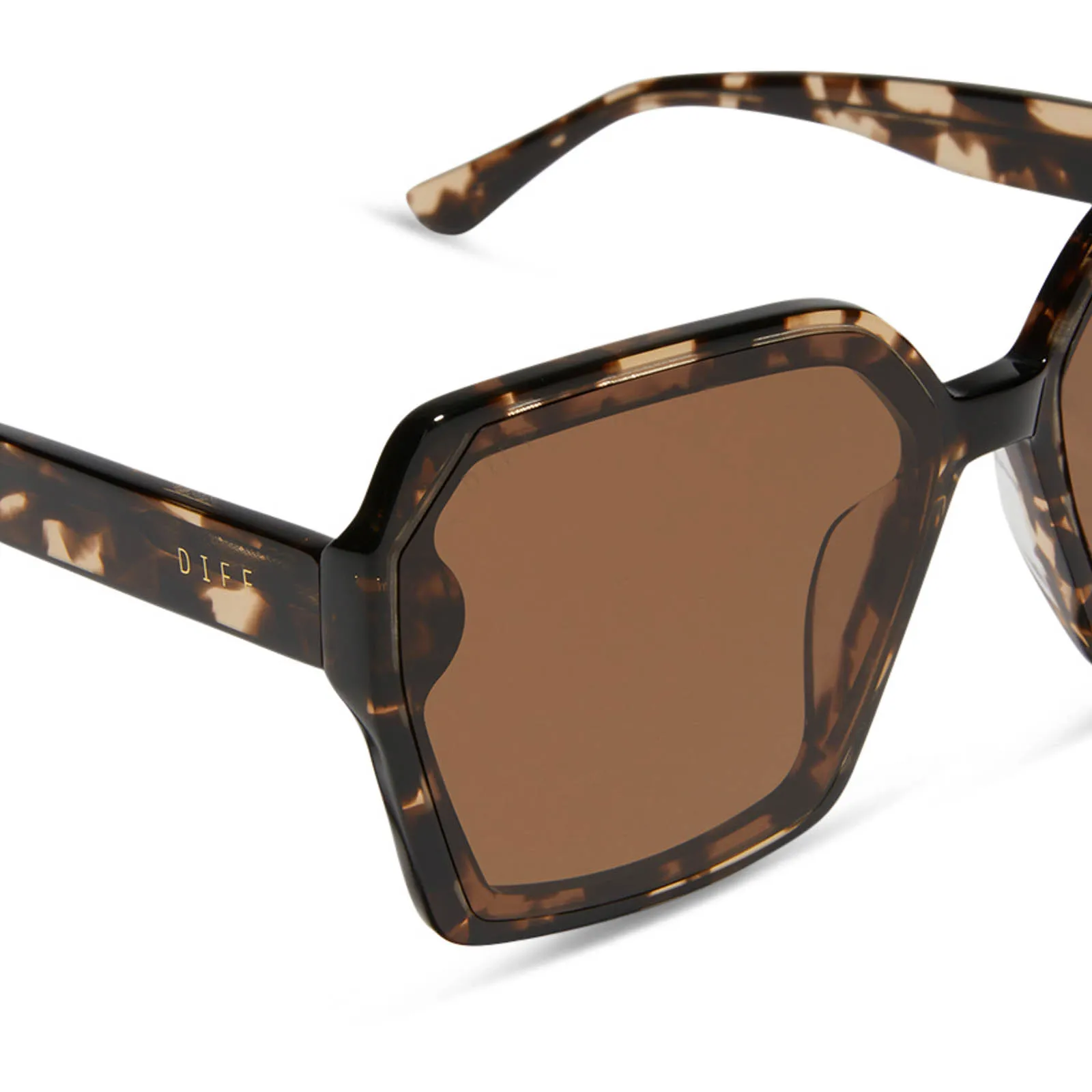 PRESLEY - ESPRESSO TORTOISE   BROWN SUNGLASSES