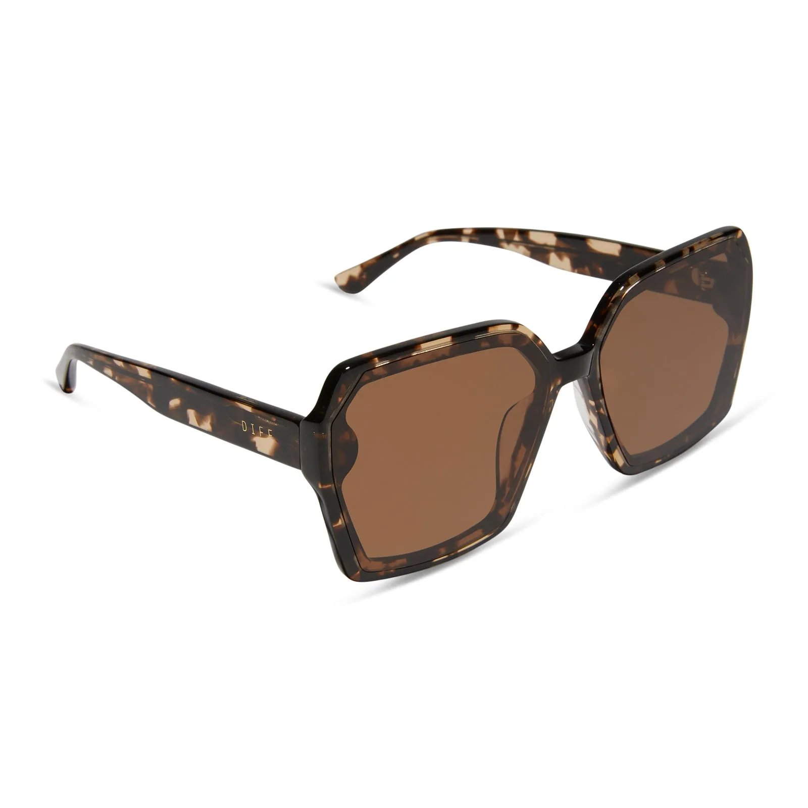 PRESLEY - ESPRESSO TORTOISE   BROWN SUNGLASSES