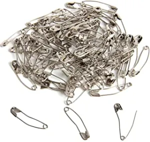 Quilters safety pins- Curved Safety Pins 5cm , 2" ( Size 4), QSP4