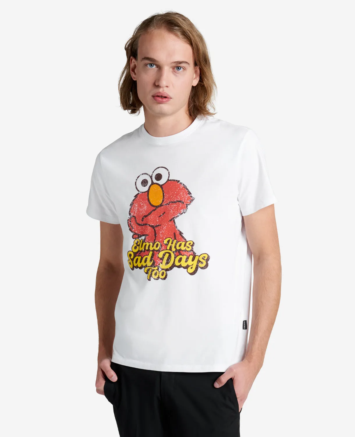 Sesame Street Adult Elmo Organic T-Shirt